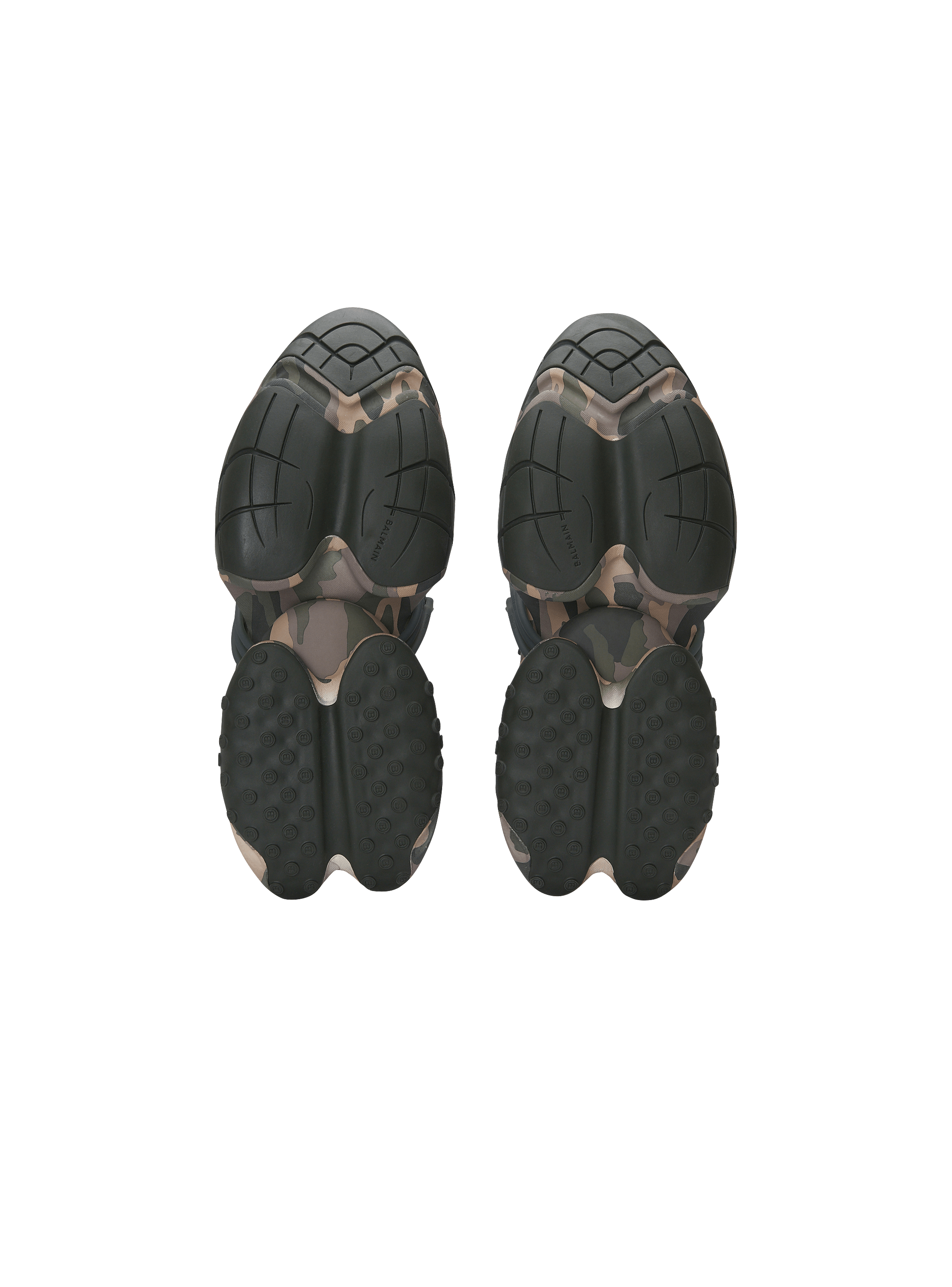 Unicorn Low camouflage-print trainers khaki - Men | BALMAIN