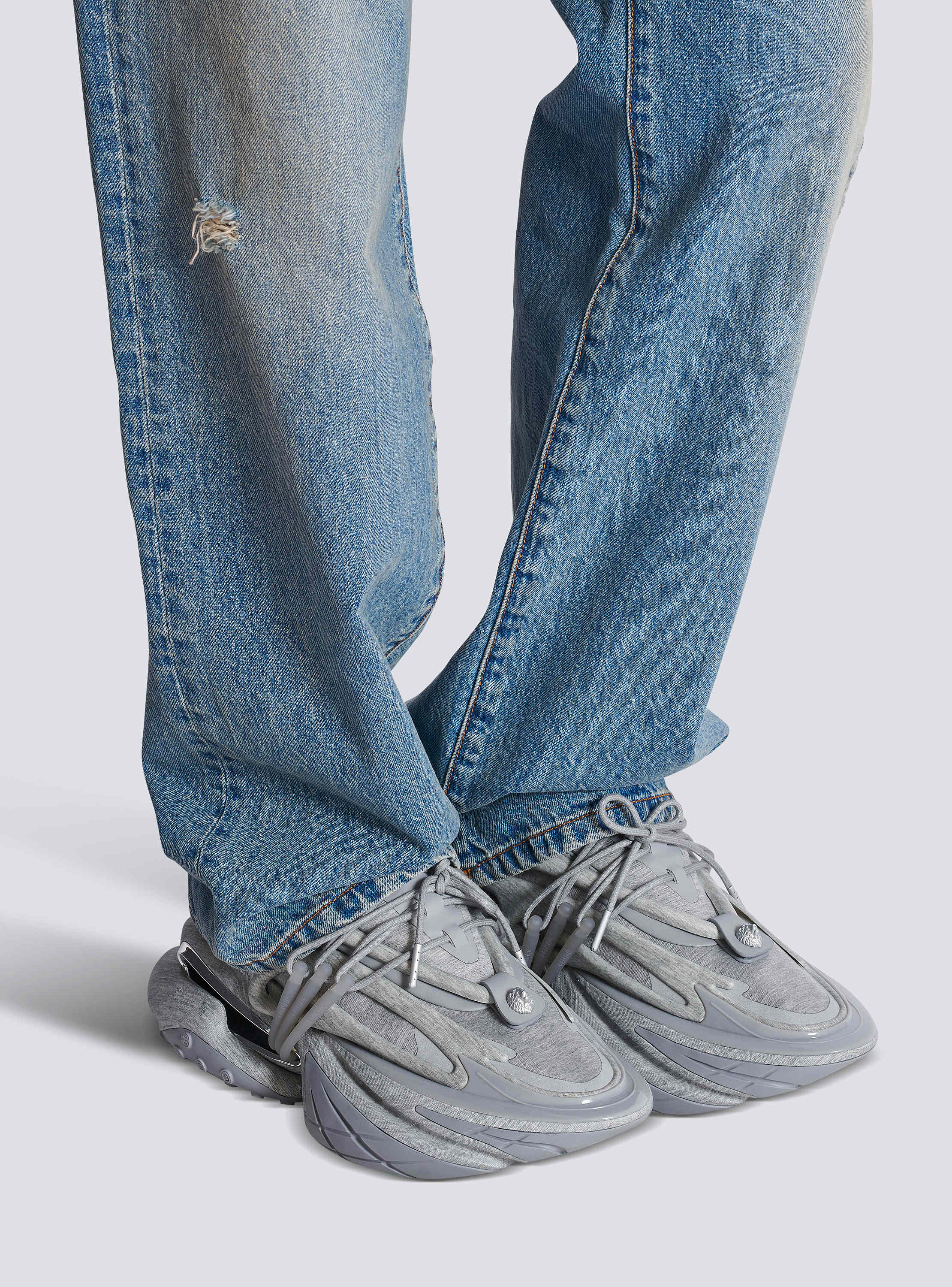 Unicorn Low fleece print trainers white - Men | BALMAIN Unicorn Low fleece print trainers white - Men | BALMAIN