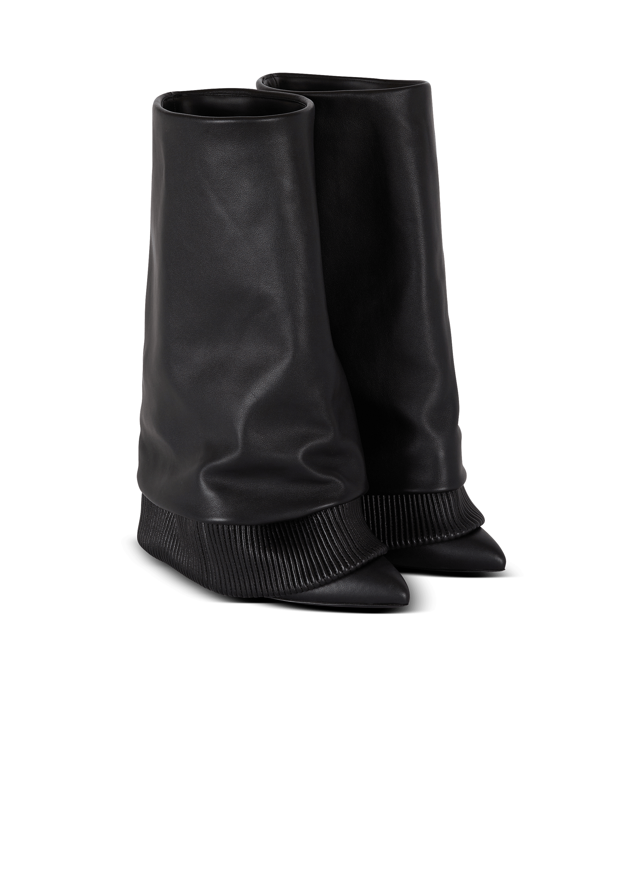 Calfskin trouser boots