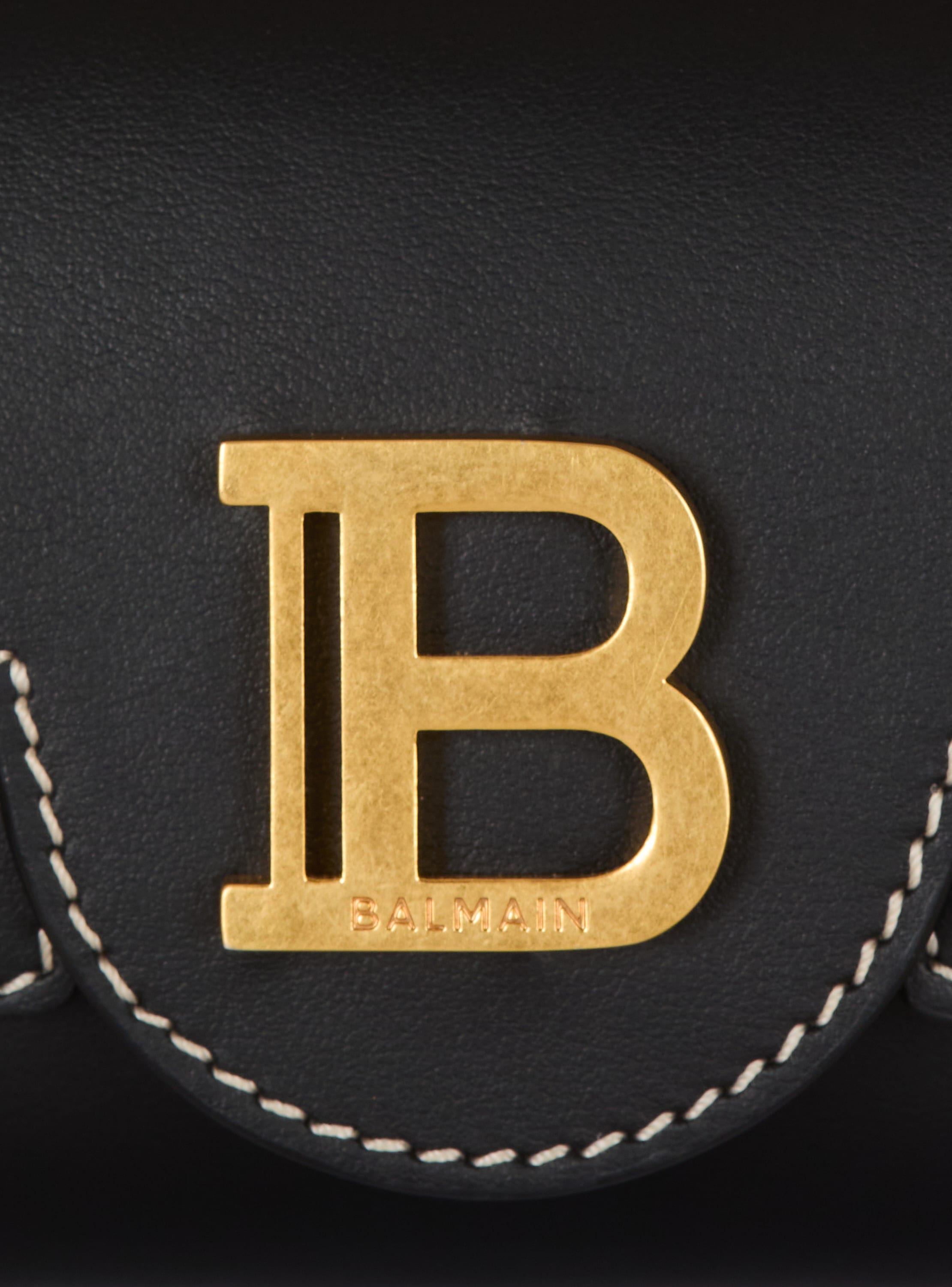 B-Buzz vanity-raffia & calfskin