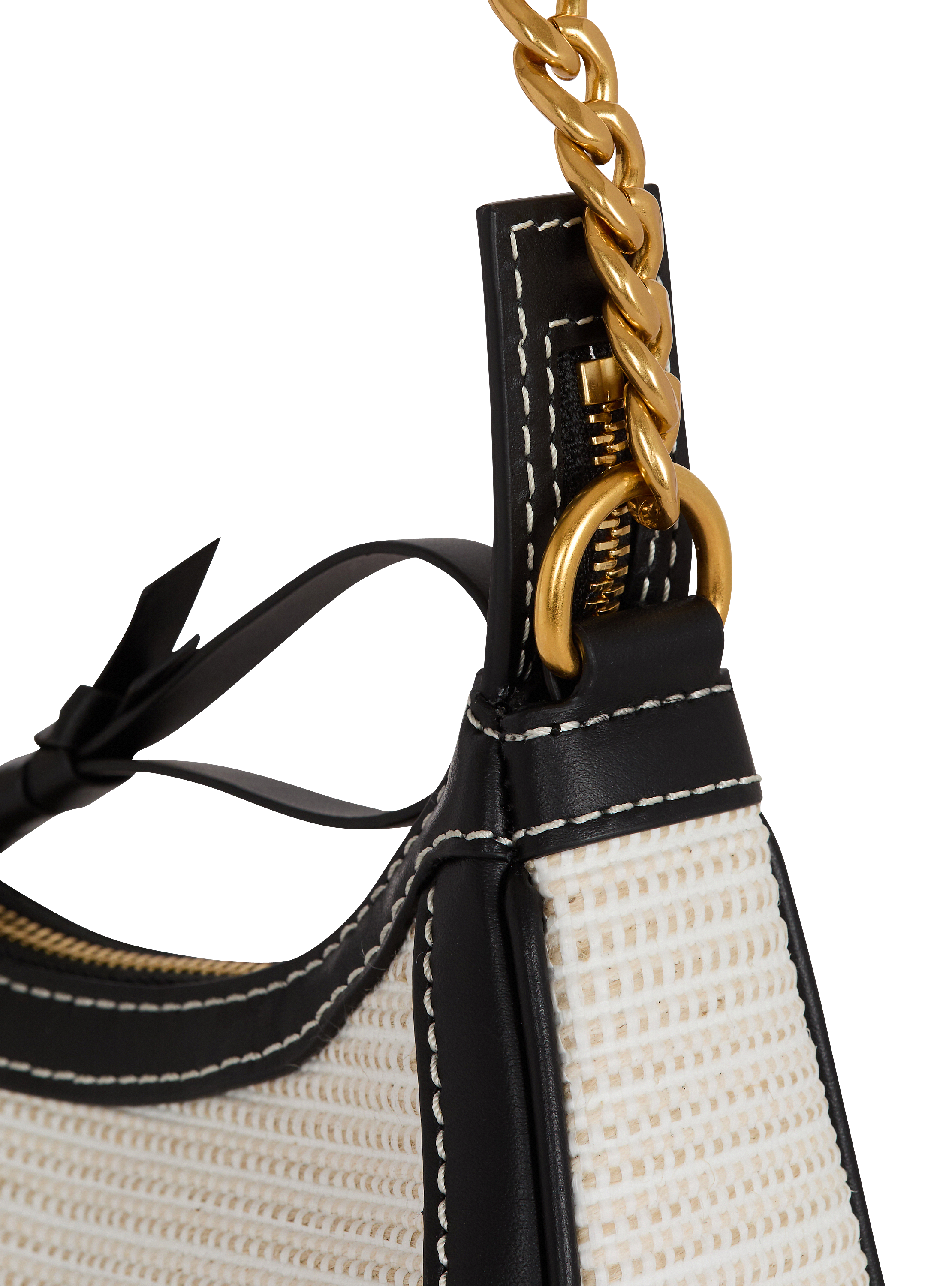 Raffia B-Army Shoulder bag