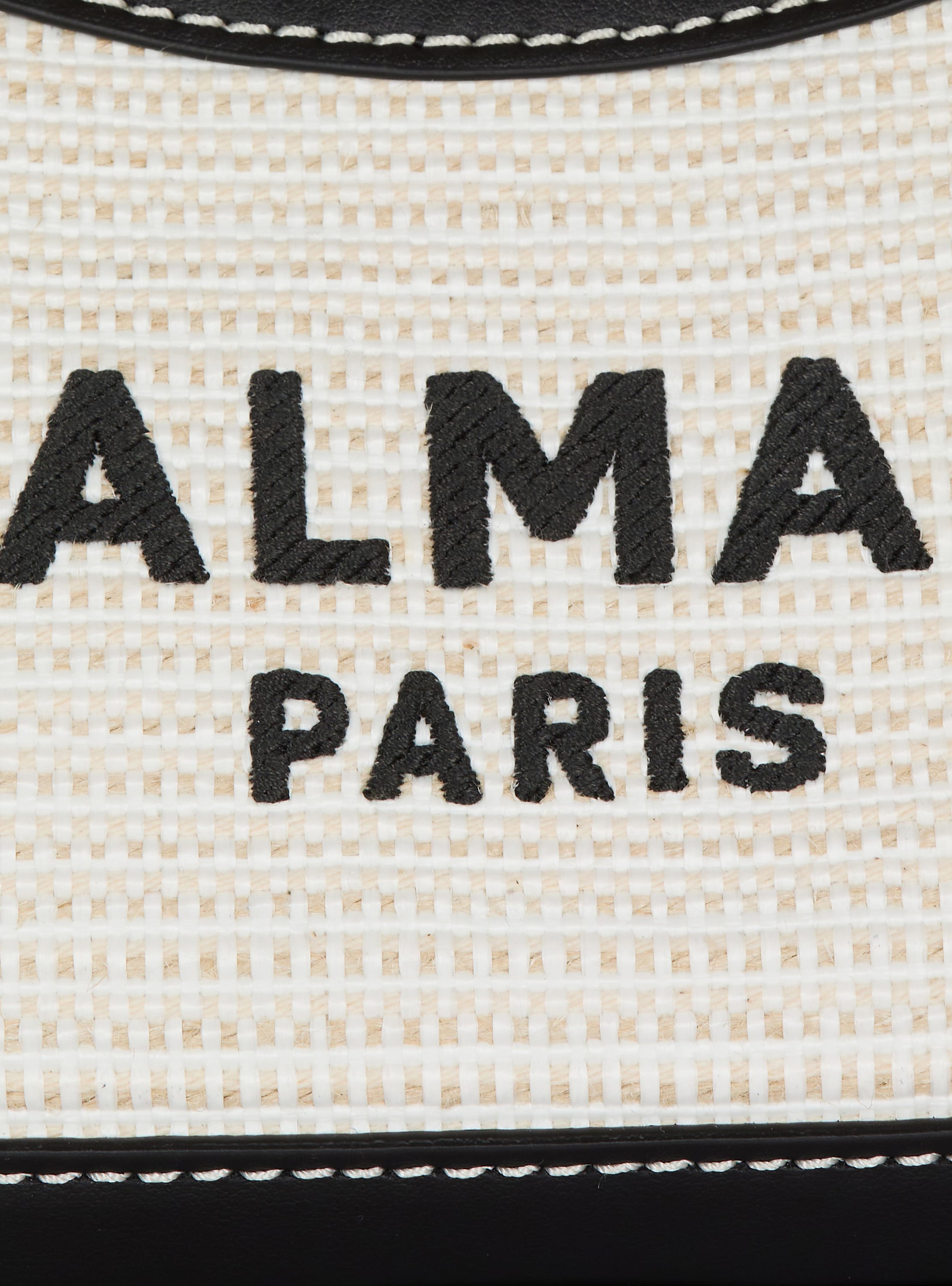 Raffia B-Army Shoulder bag