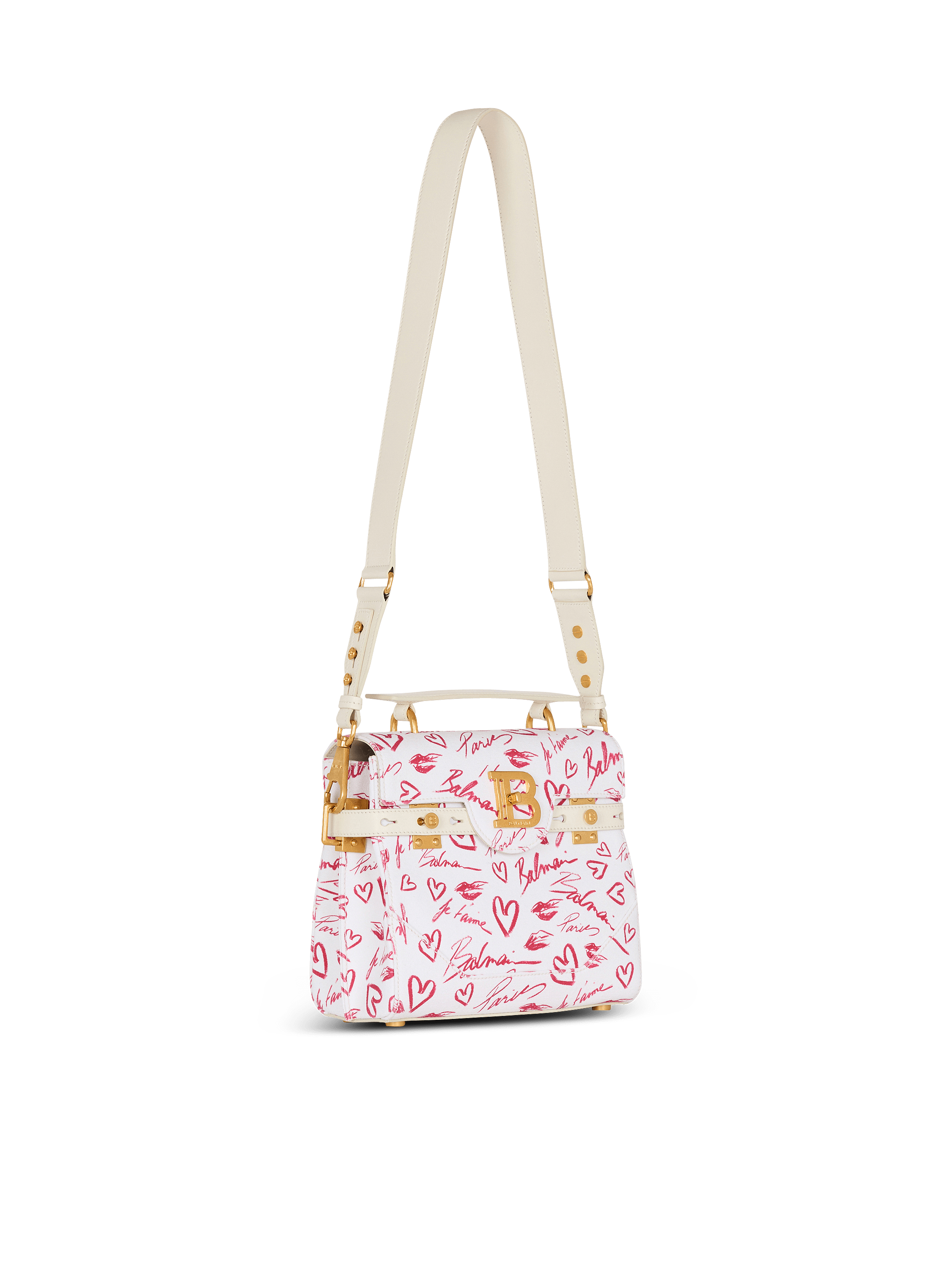 B-Buzz 23 bag in Lipstick print canvas