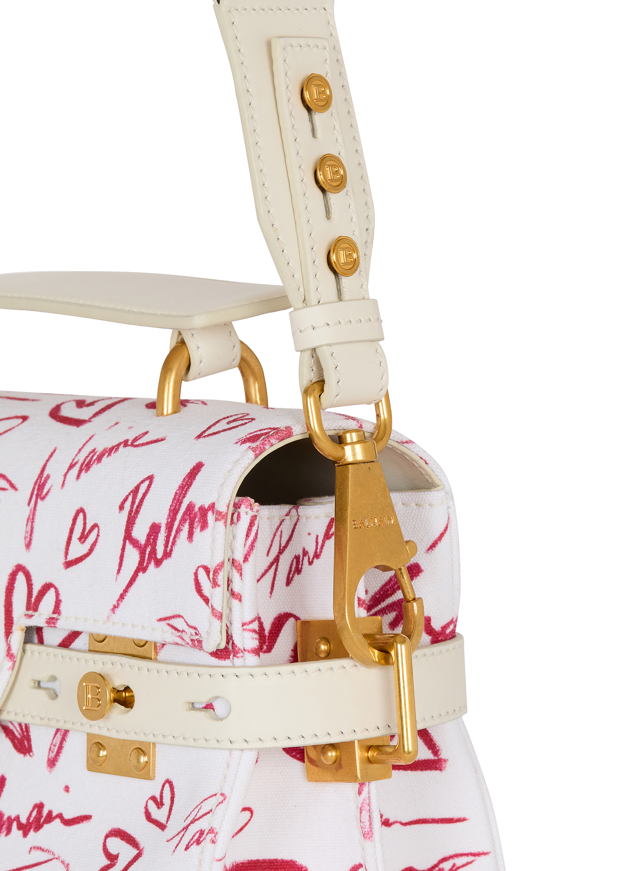 B-Buzz 23 bag in Lipstick print canvas