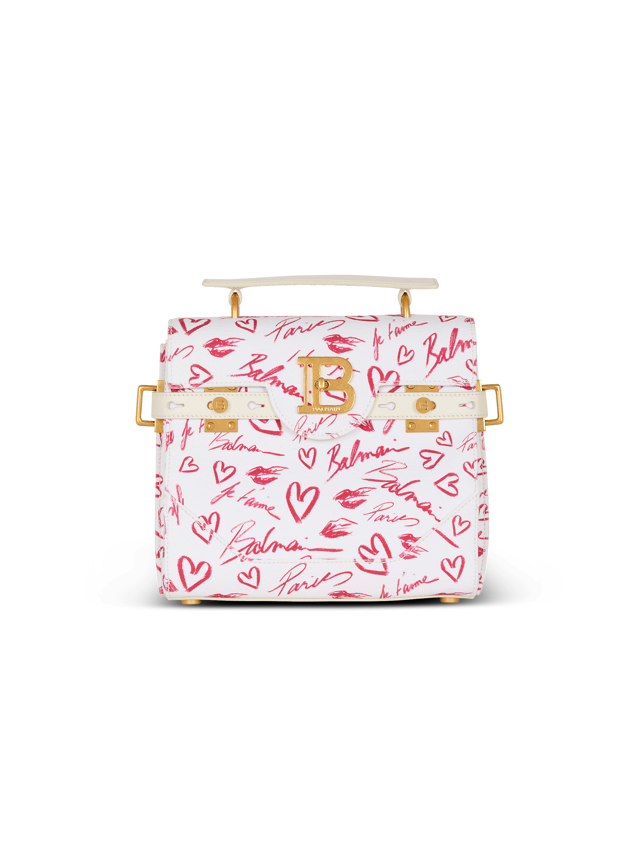 B-Buzz 23 bag in Lipstick print canvas