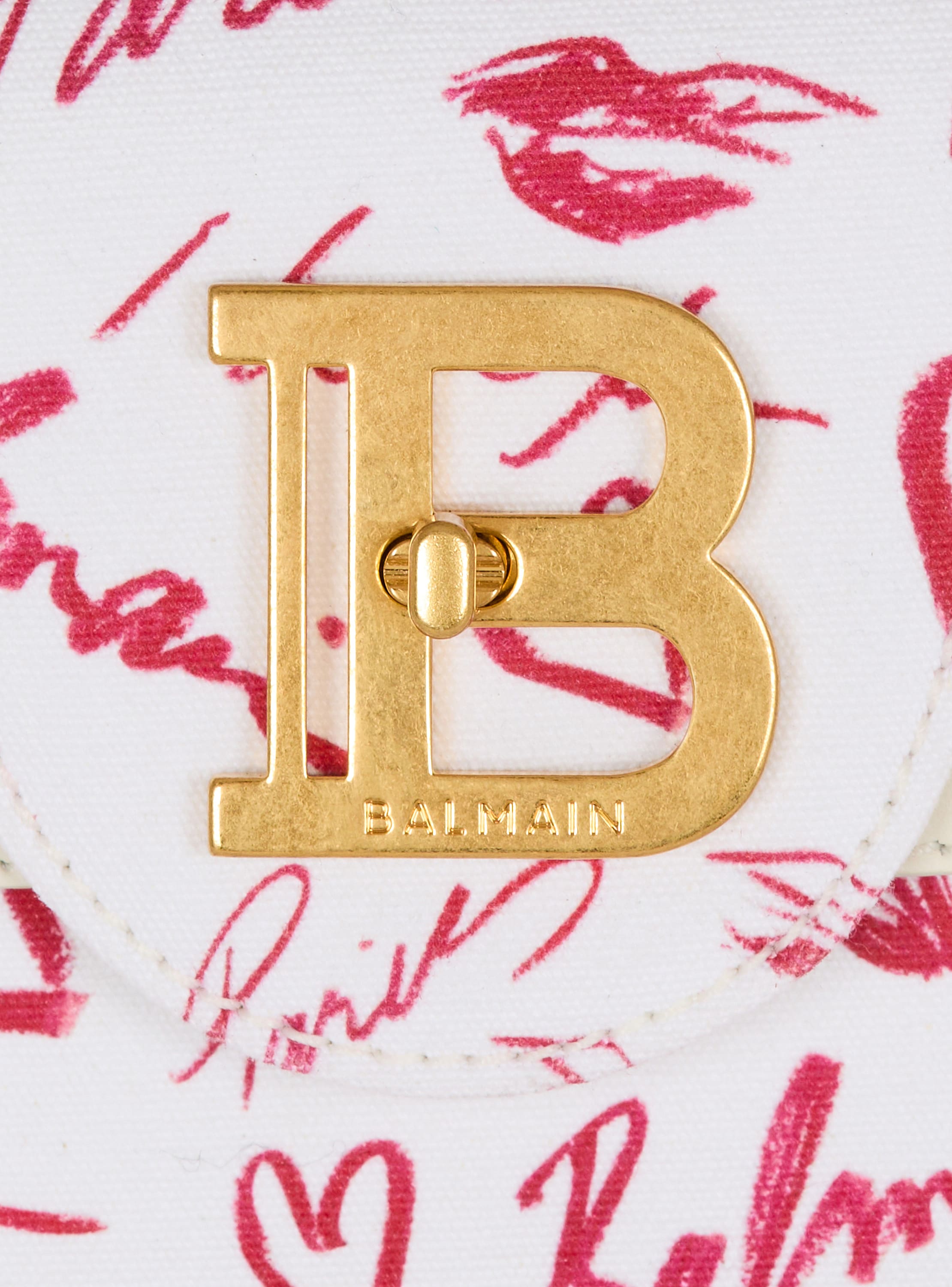 B-Buzz 23 bag in Lipstick print canvas