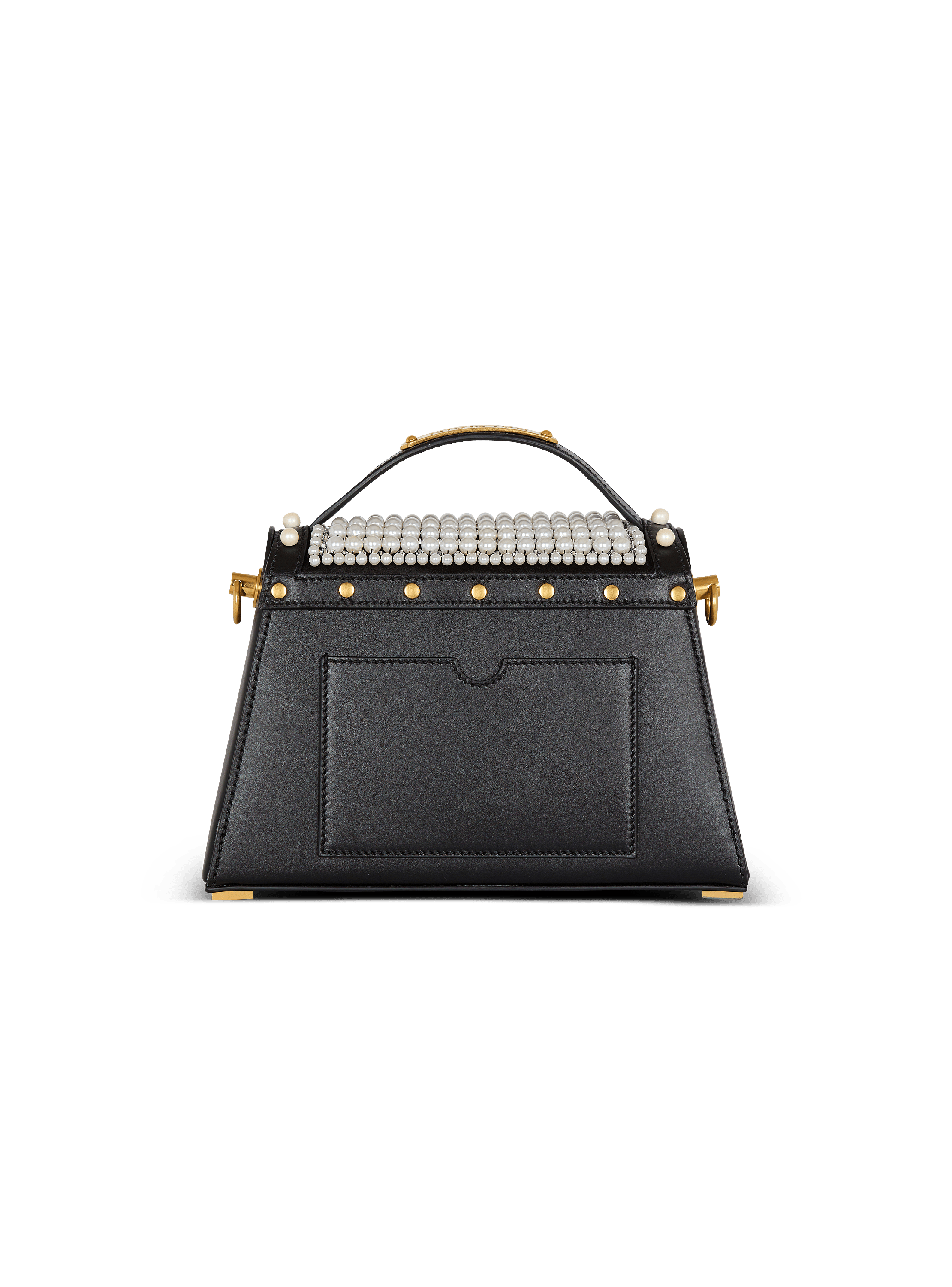 B-Buzz Dynasty bag in leather and embroidered satin - Women