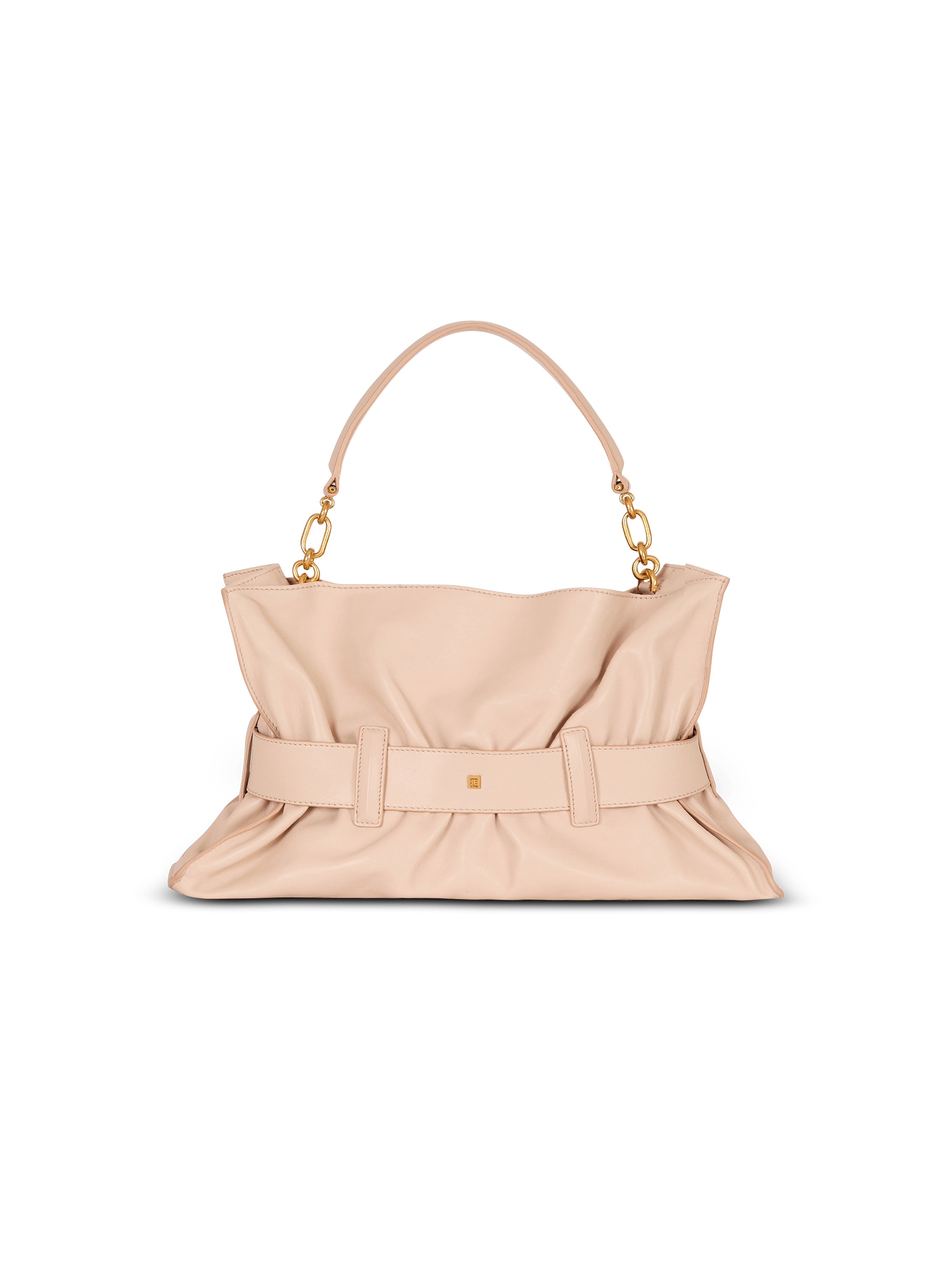 【関税＆送料込み】Balmain Anthem Mini Bag Mini Anthem bag in leather black black - Women | BALMAIN