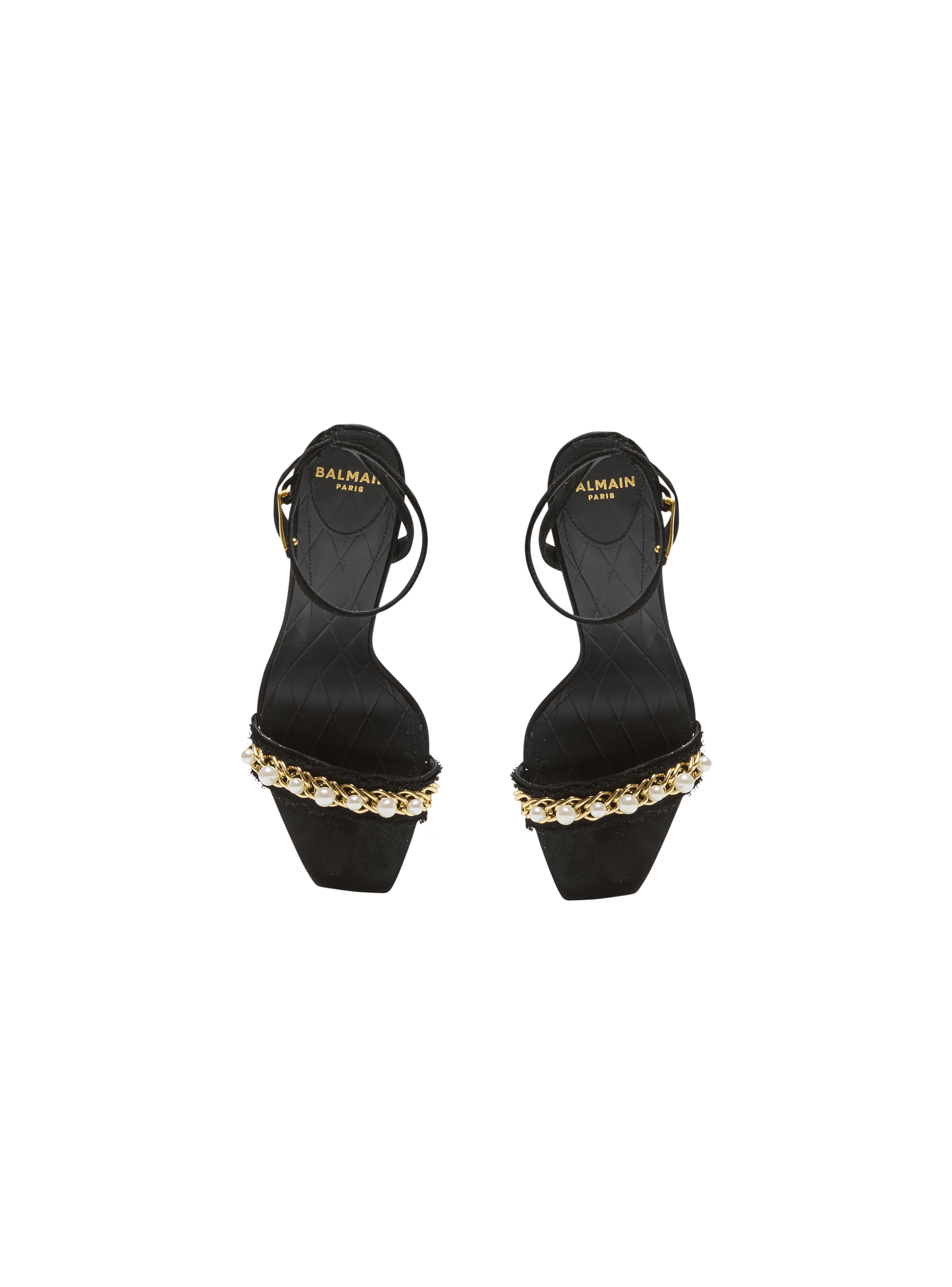 PB sandals in suede leather