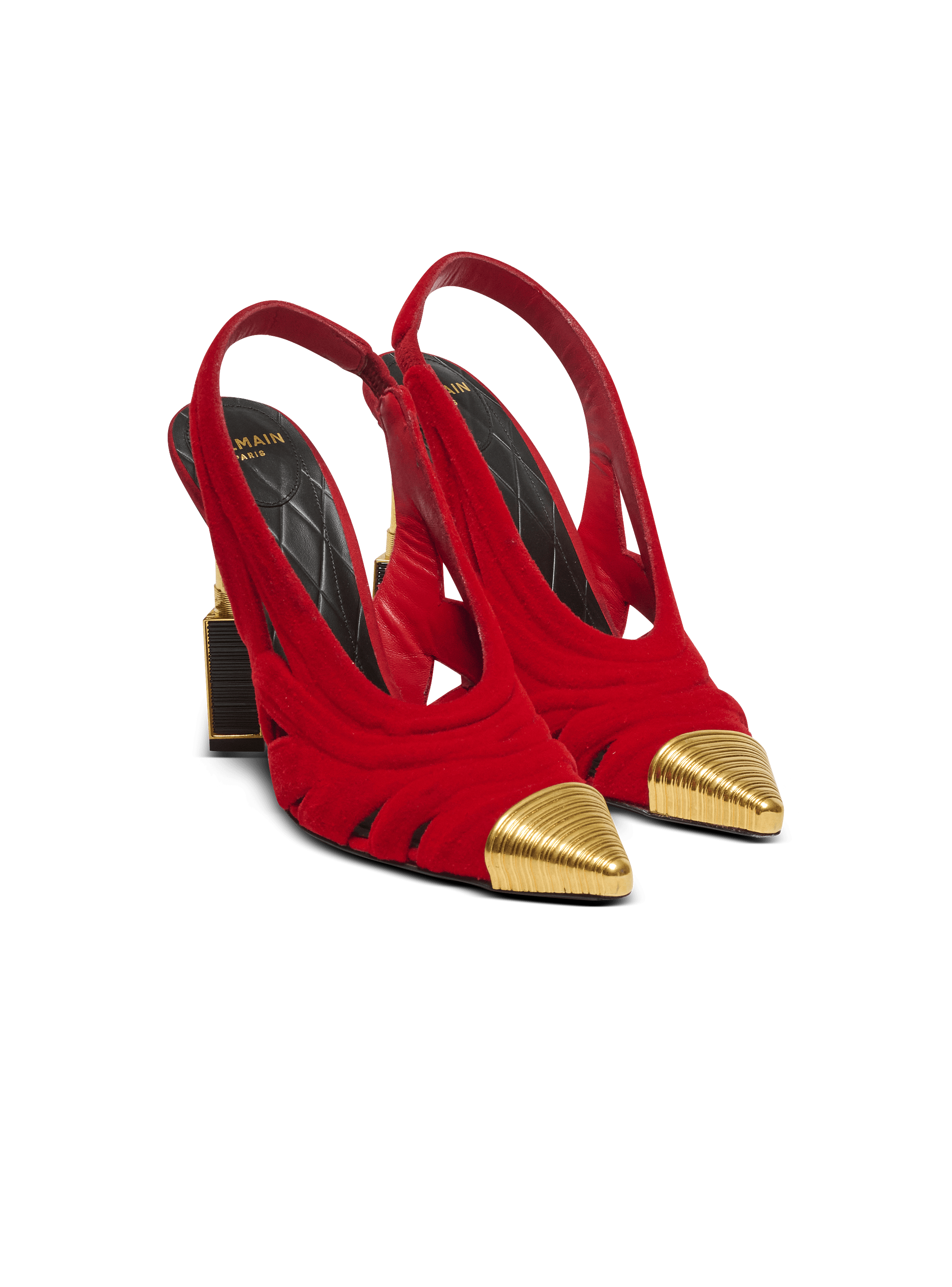 【送料&関税込】Balmain Suede Pumps Balmain 95MM Imitation Pearl-Embellished Suede Pumps | Saks