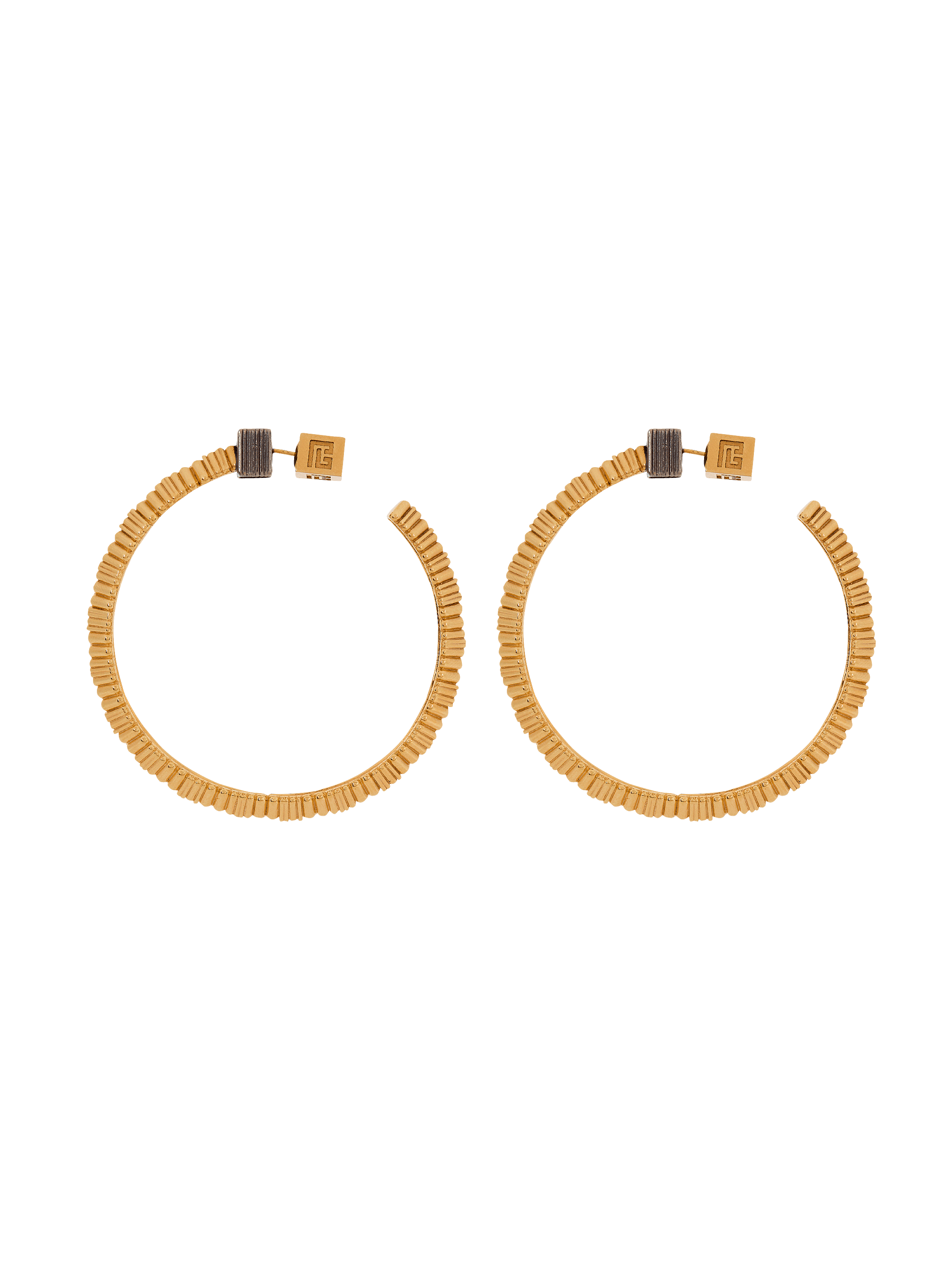 Brass Perfume hoops 
