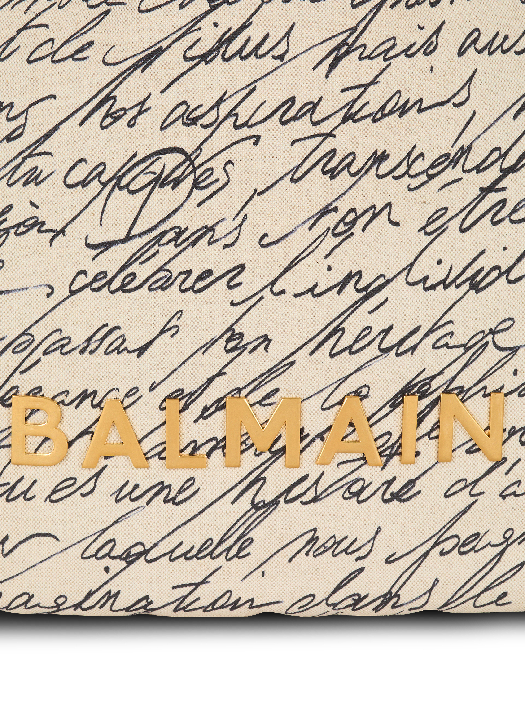 Large 1945 Soft Hobo tote bag in printed canvas