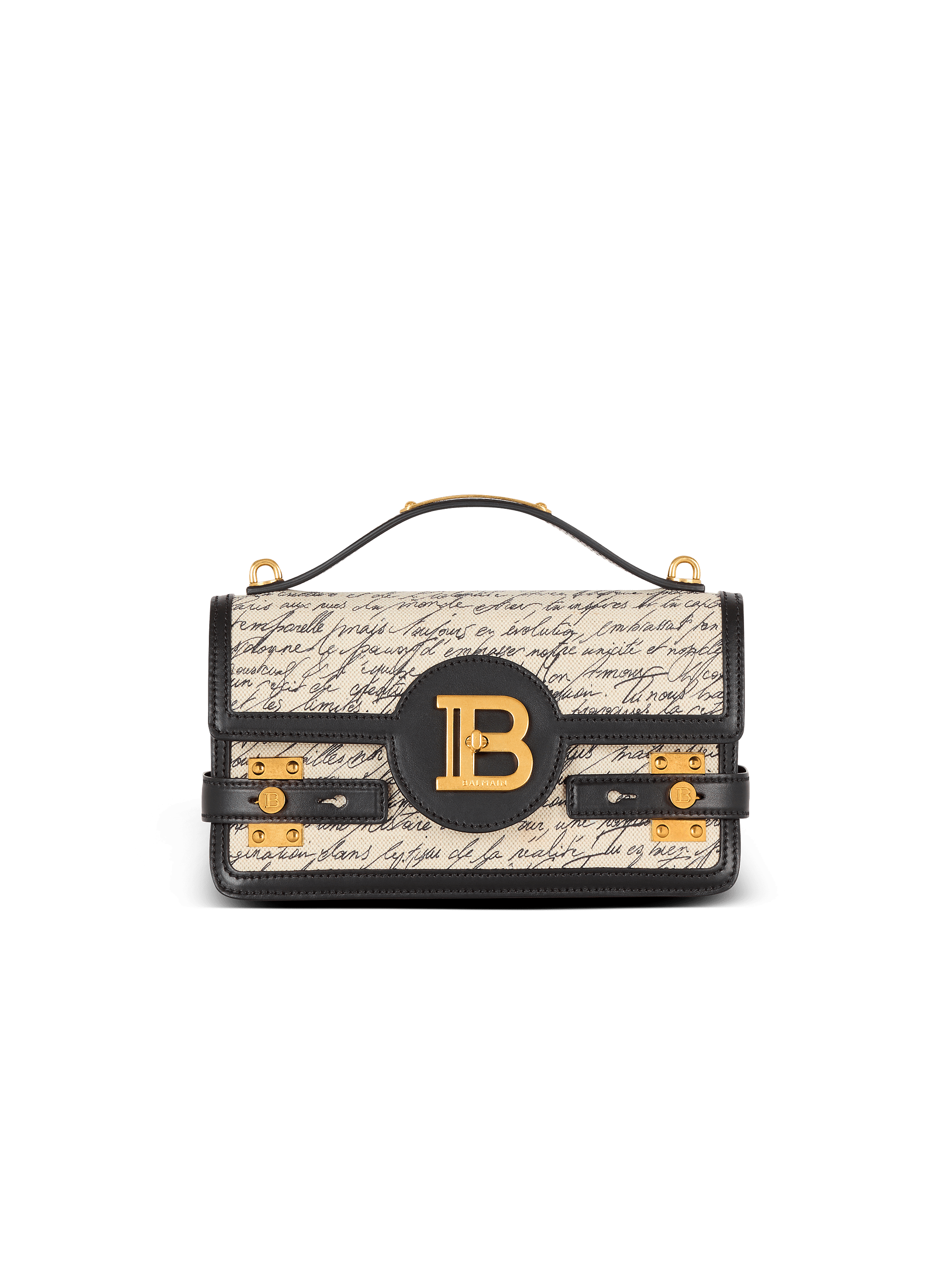 B-Buzz Shoulder 24 printed canvas bag