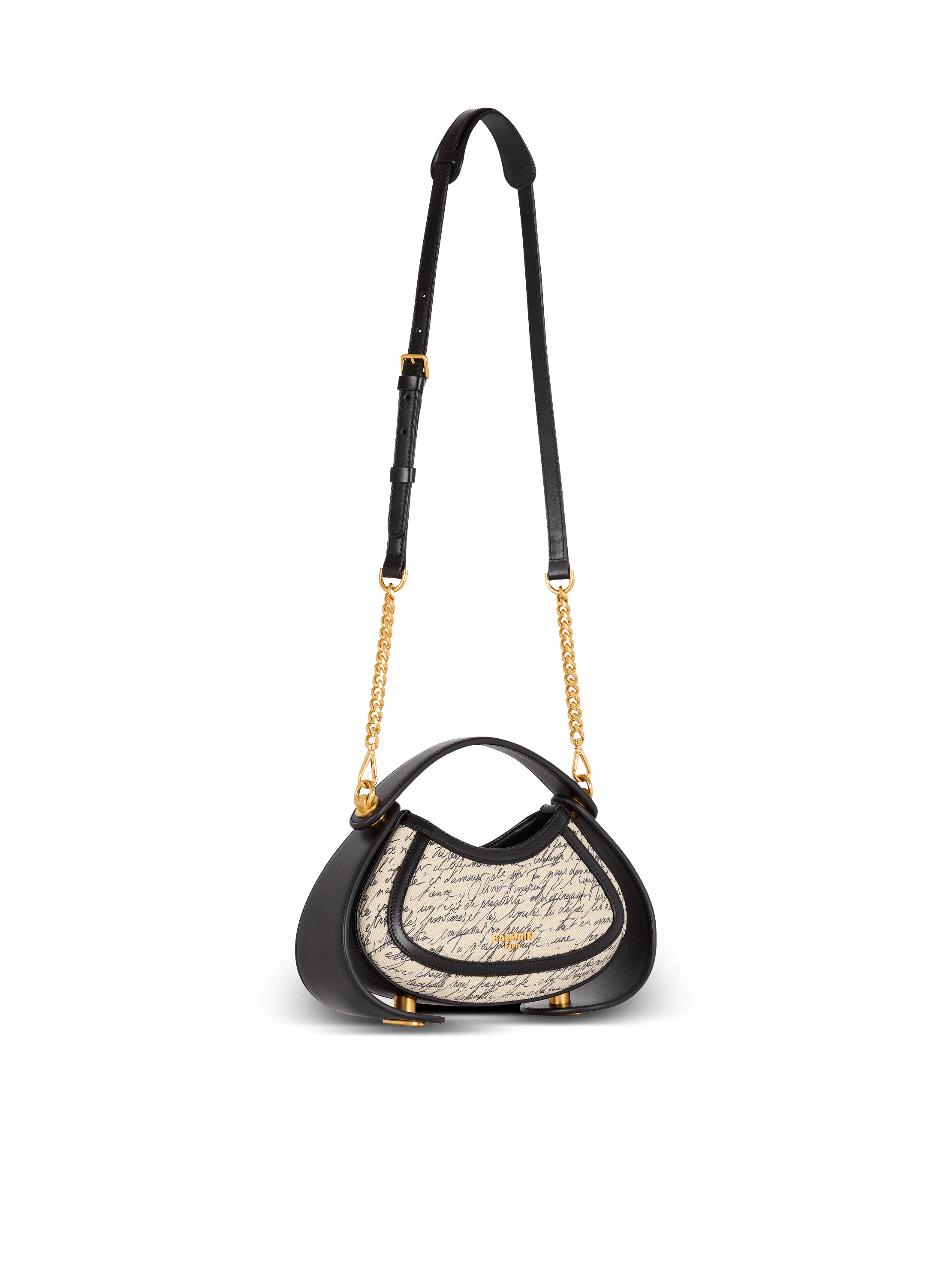 ショルダーバッグ・ポシェット BALMAIN Woman Shoulder bag Nude EN0DB526LQEE E66 Small Jolie Madame bag with 
