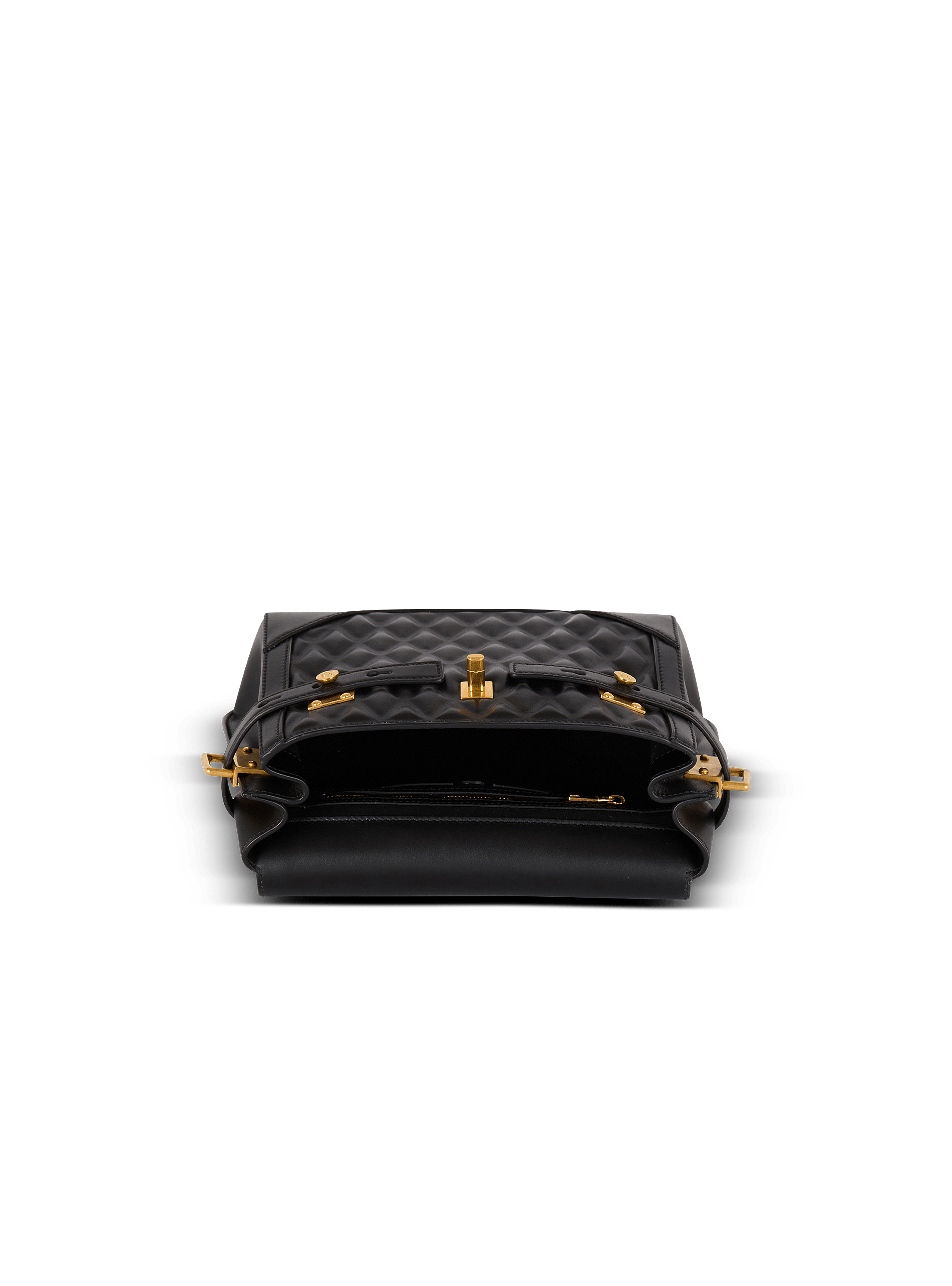 B-Buzz 23 bag in crocodile-print leather - Women | BALMAIN