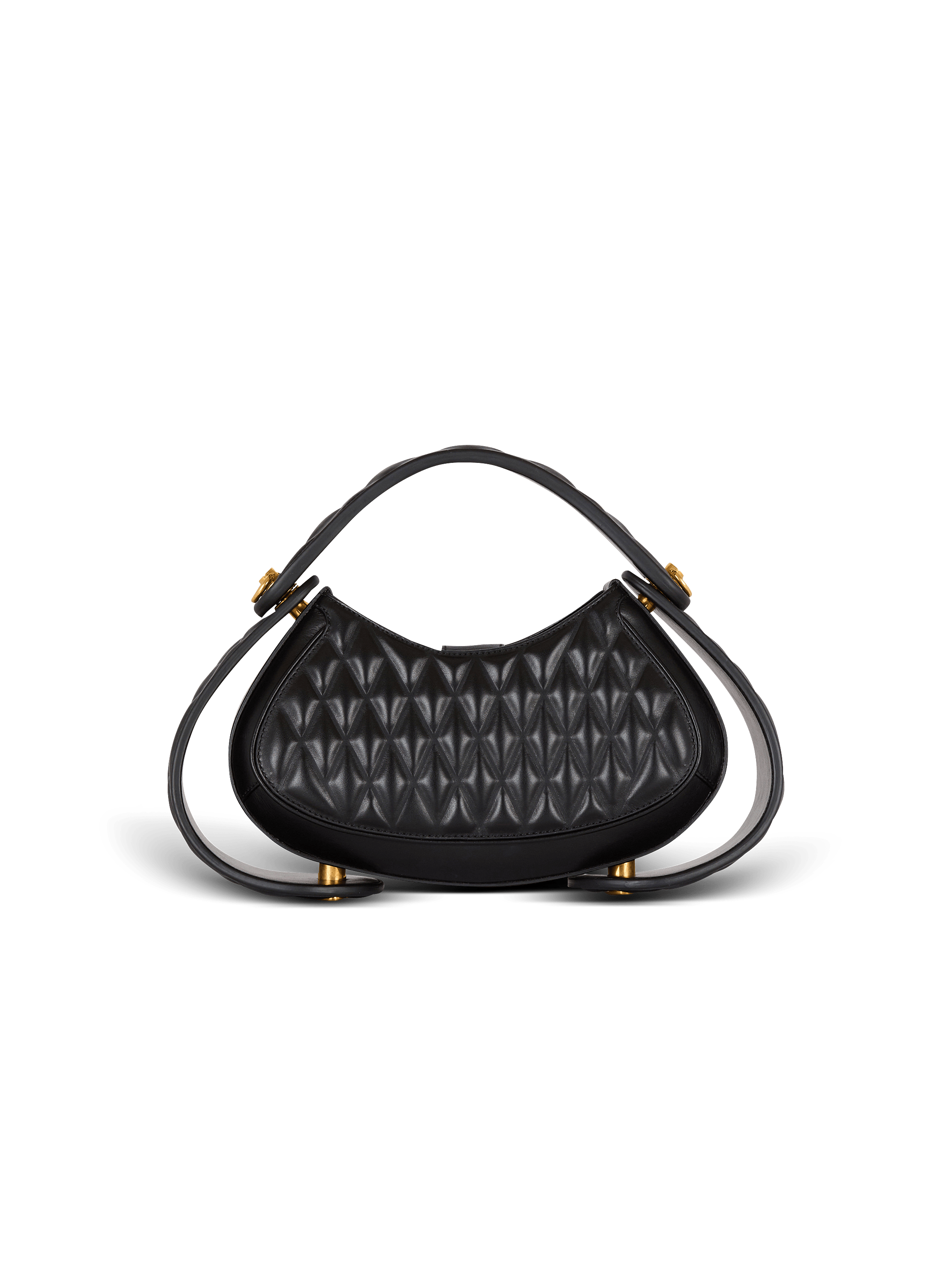 気質アップ Jolie Medium Madame Women - black leather quilted in bag 香水(女性用)