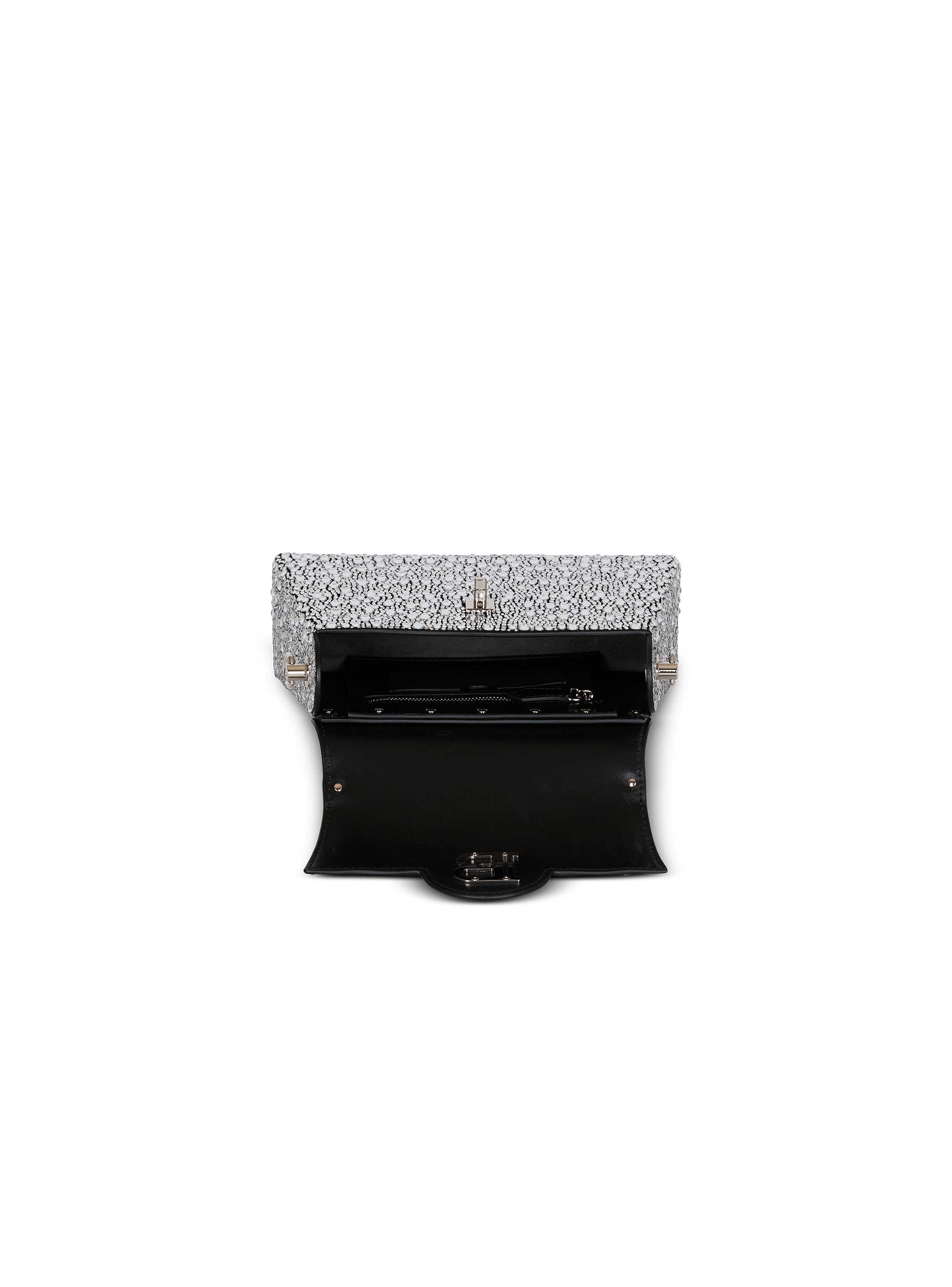 超大特価 B-Buzz Dynasty Women - silver rhinestones and suede in bag バッグ