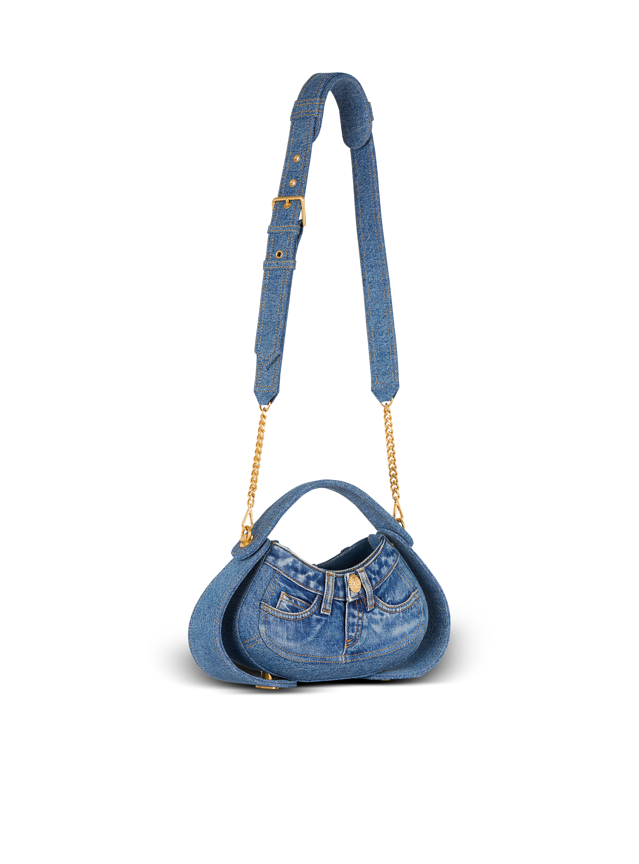 Medium denim Jolie Madame bag