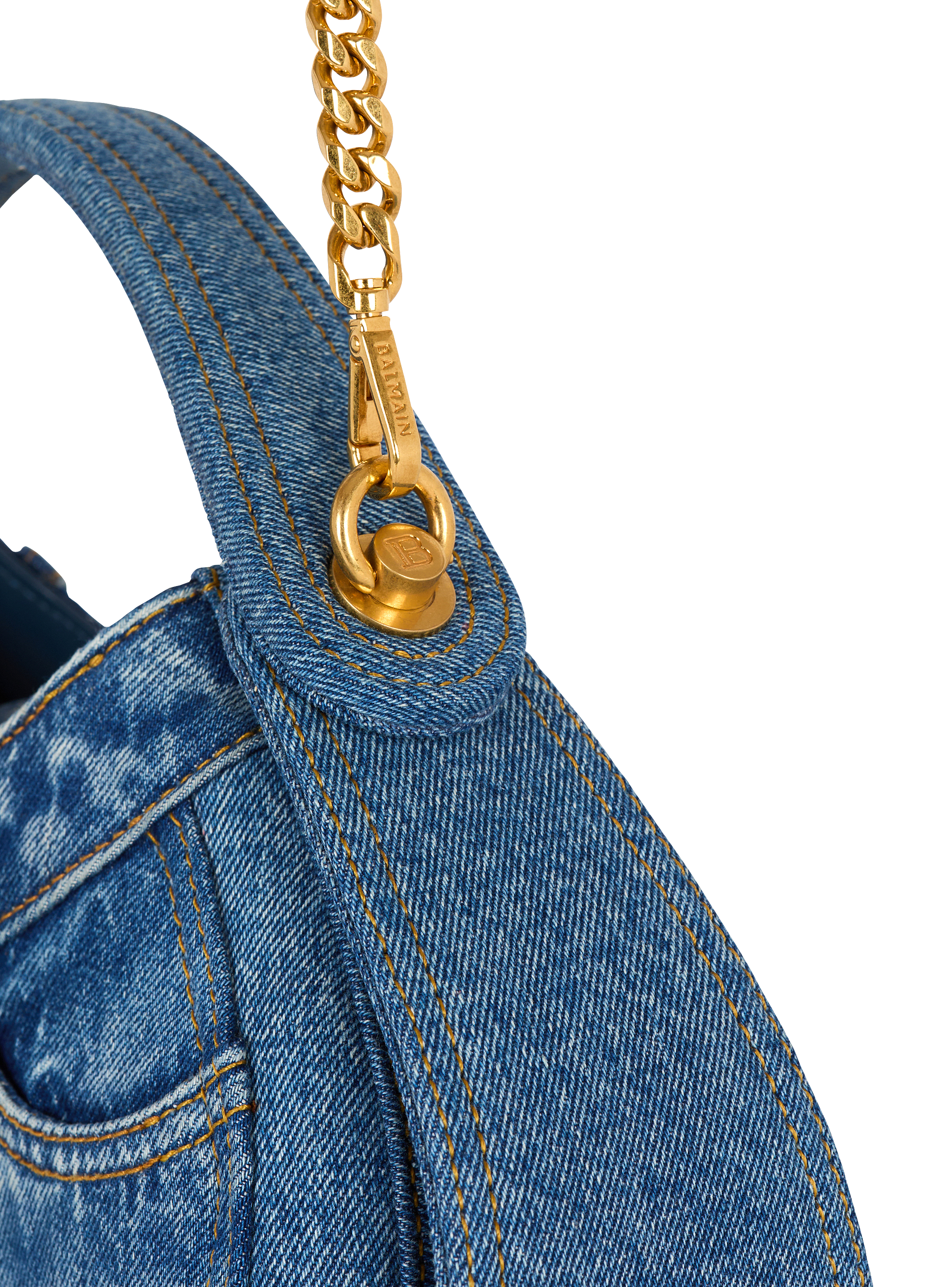 Medium denim Jolie Madame bag