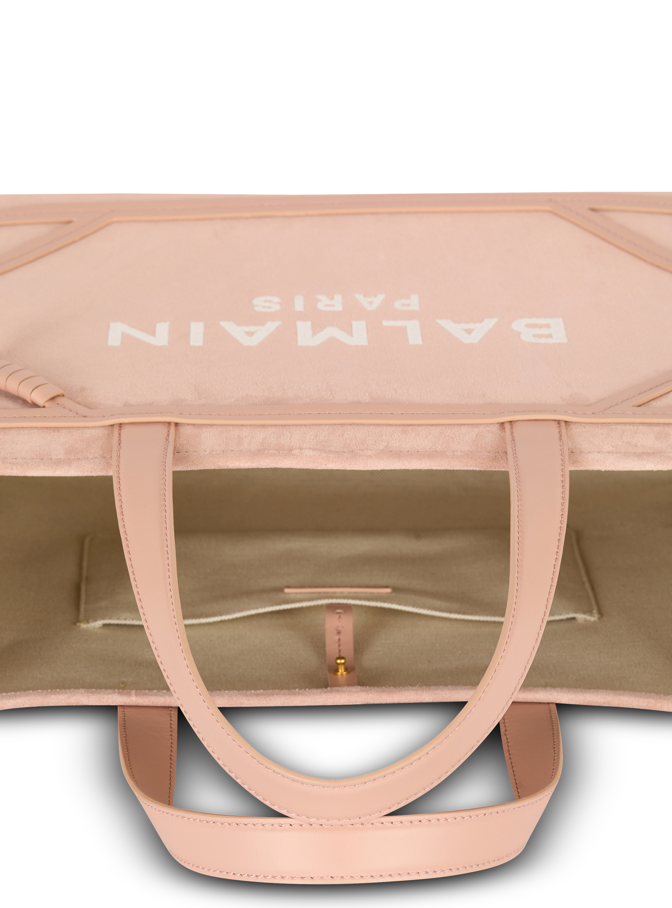 Medium suede B-Army tote bag - Women | BALMAIN