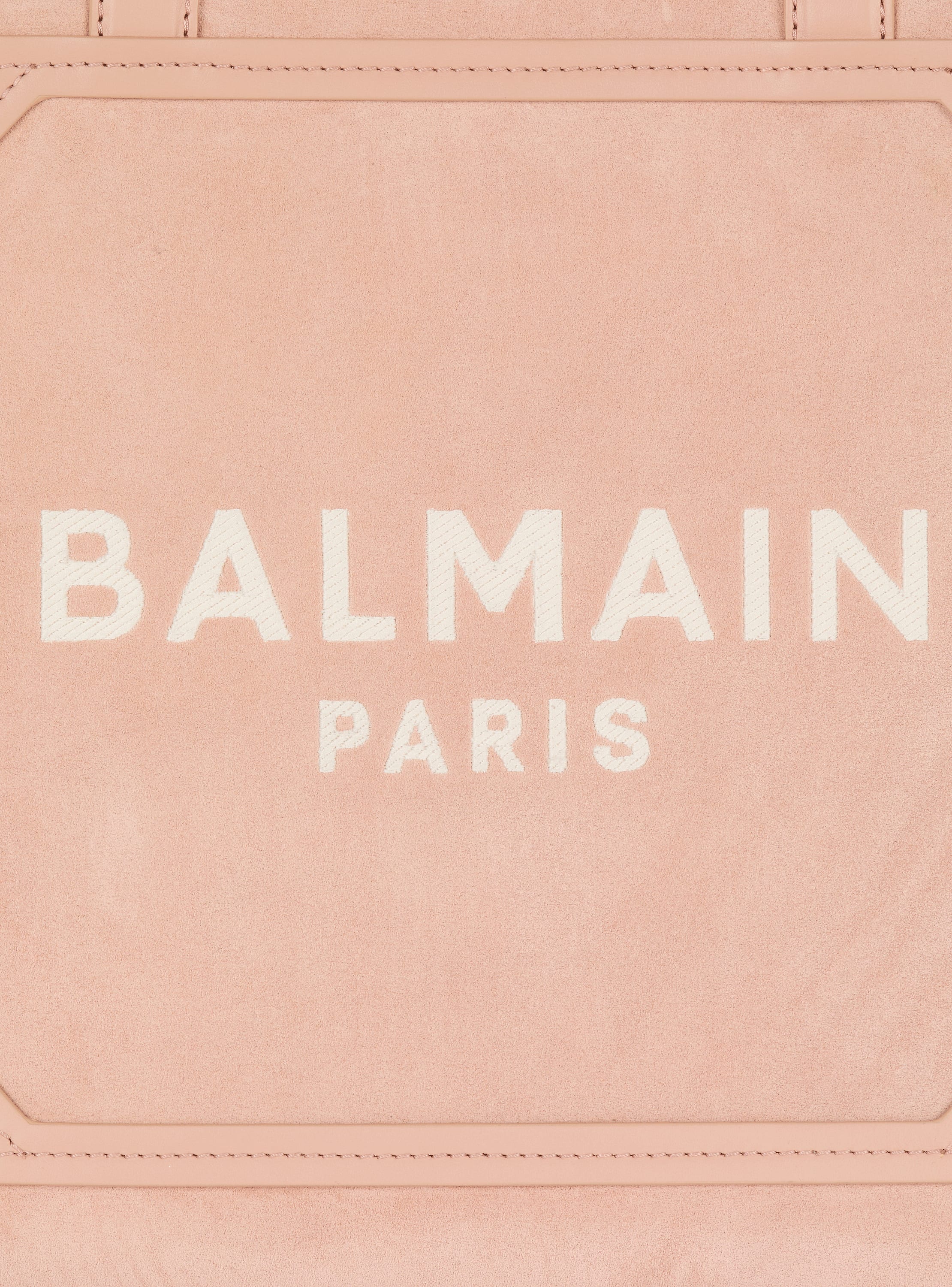 Medium suede B-Army tote bag - Women | BALMAIN
