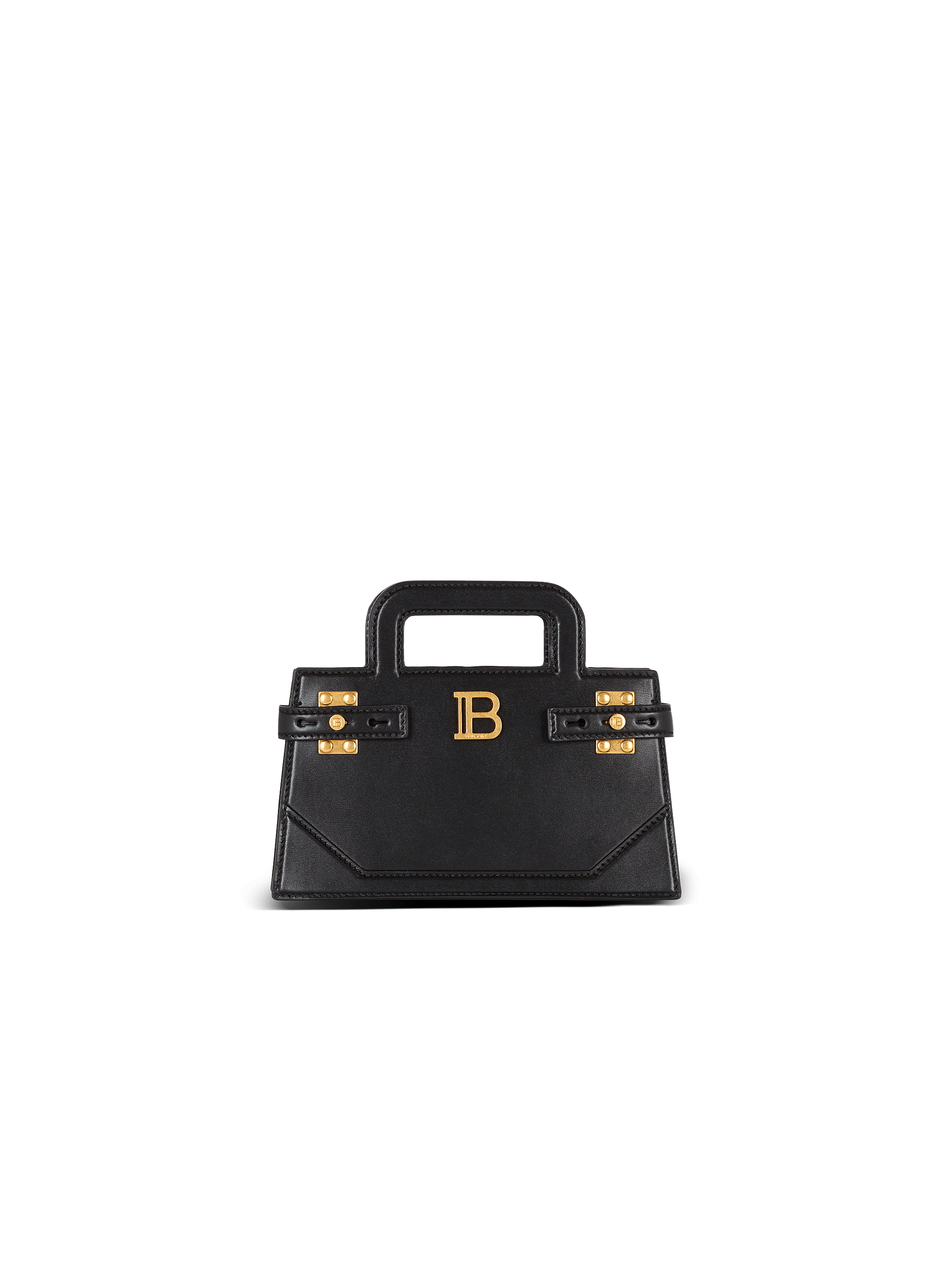 Small B-Buzz Top Handle bag in calfskin