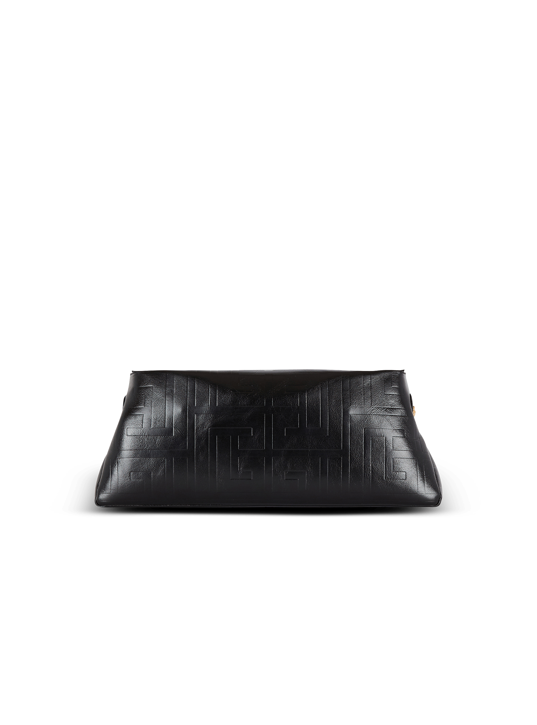 1945 Soft clutch in monogrammed calfskin