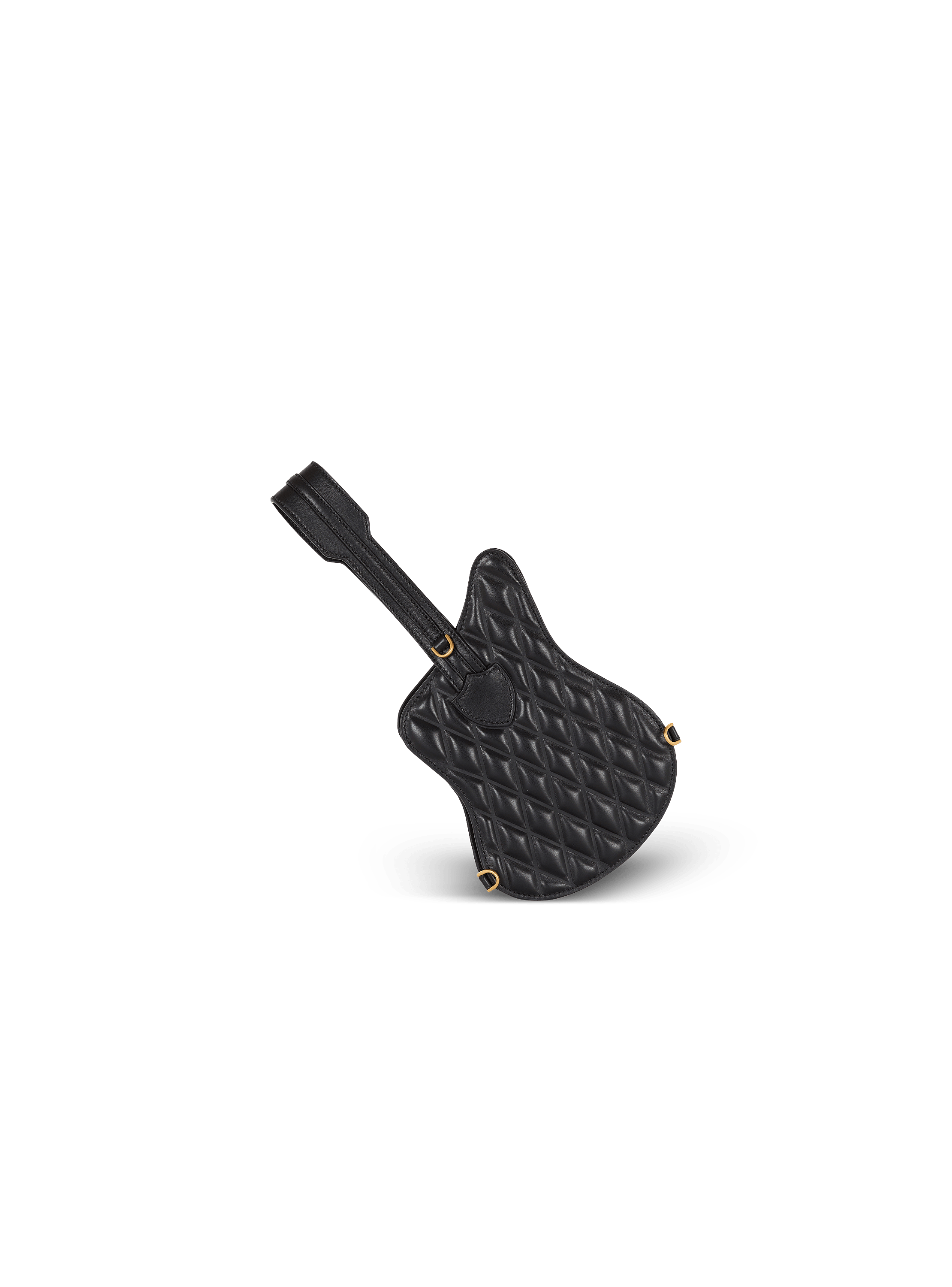 Guitar quilted calfskin bag 