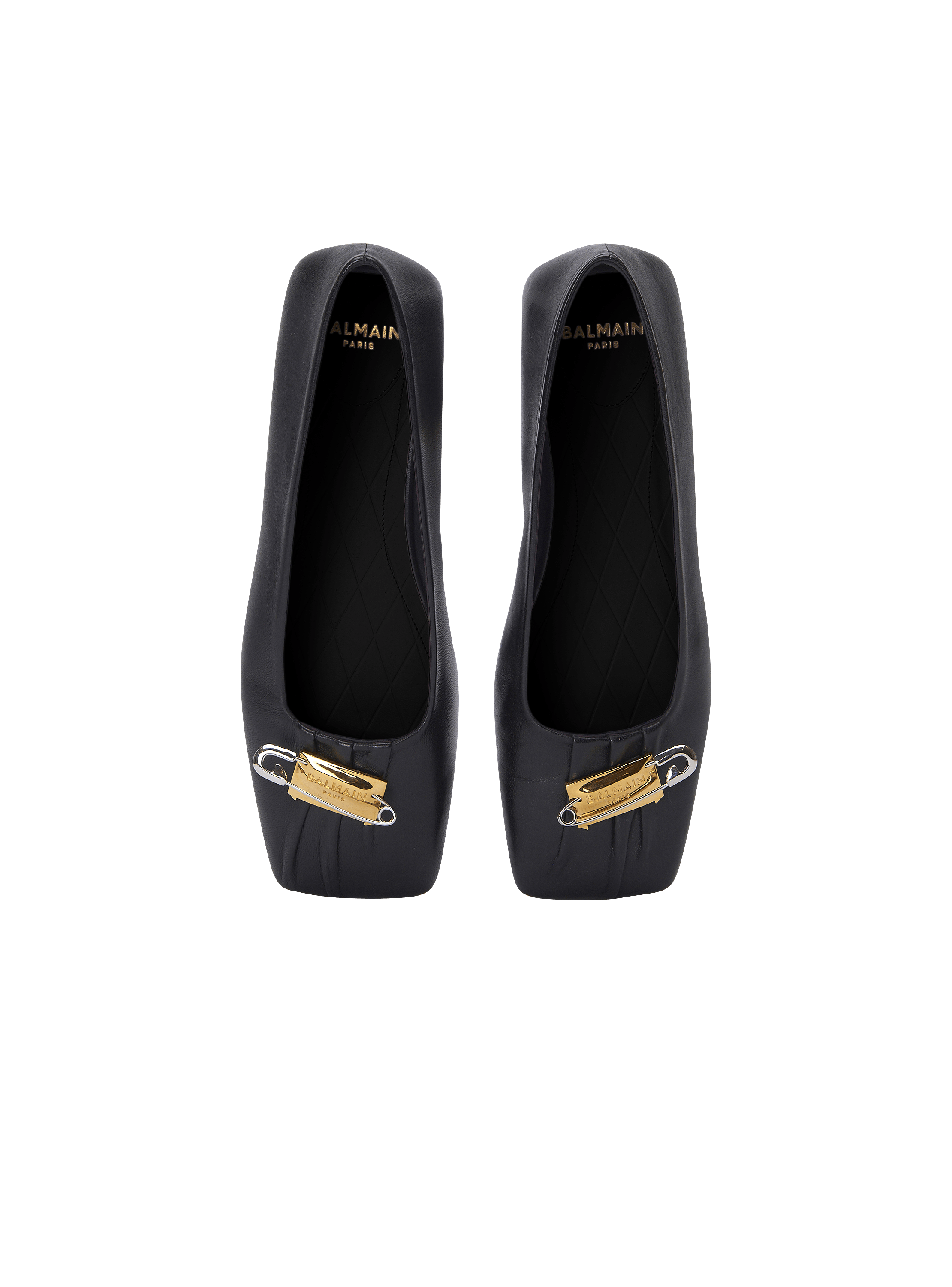 セーフティピン ギャザーラムスキン バレリーナ 