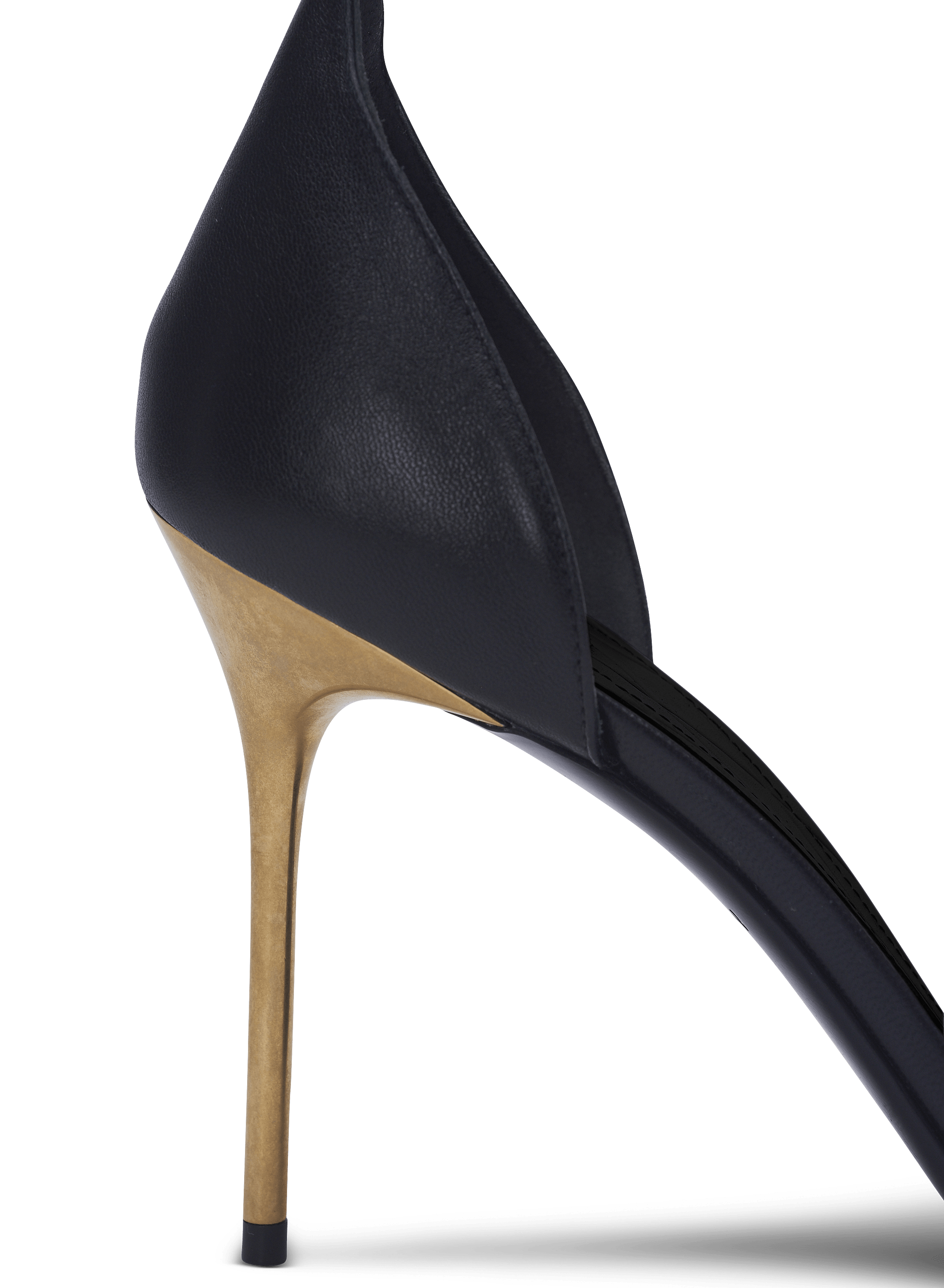 Sandal safety pin-lambskin