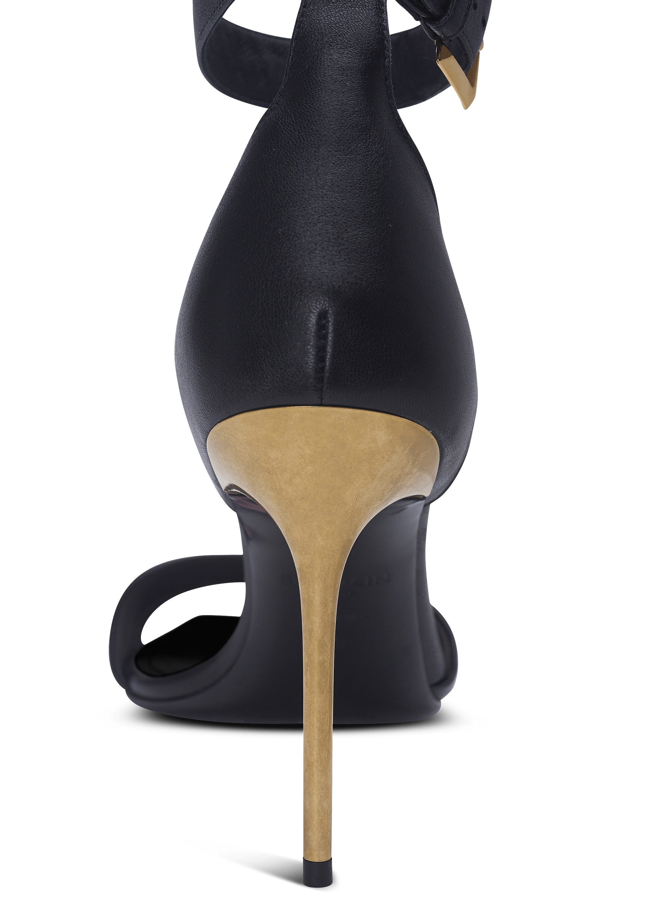 Sandal safety pin-lambskin