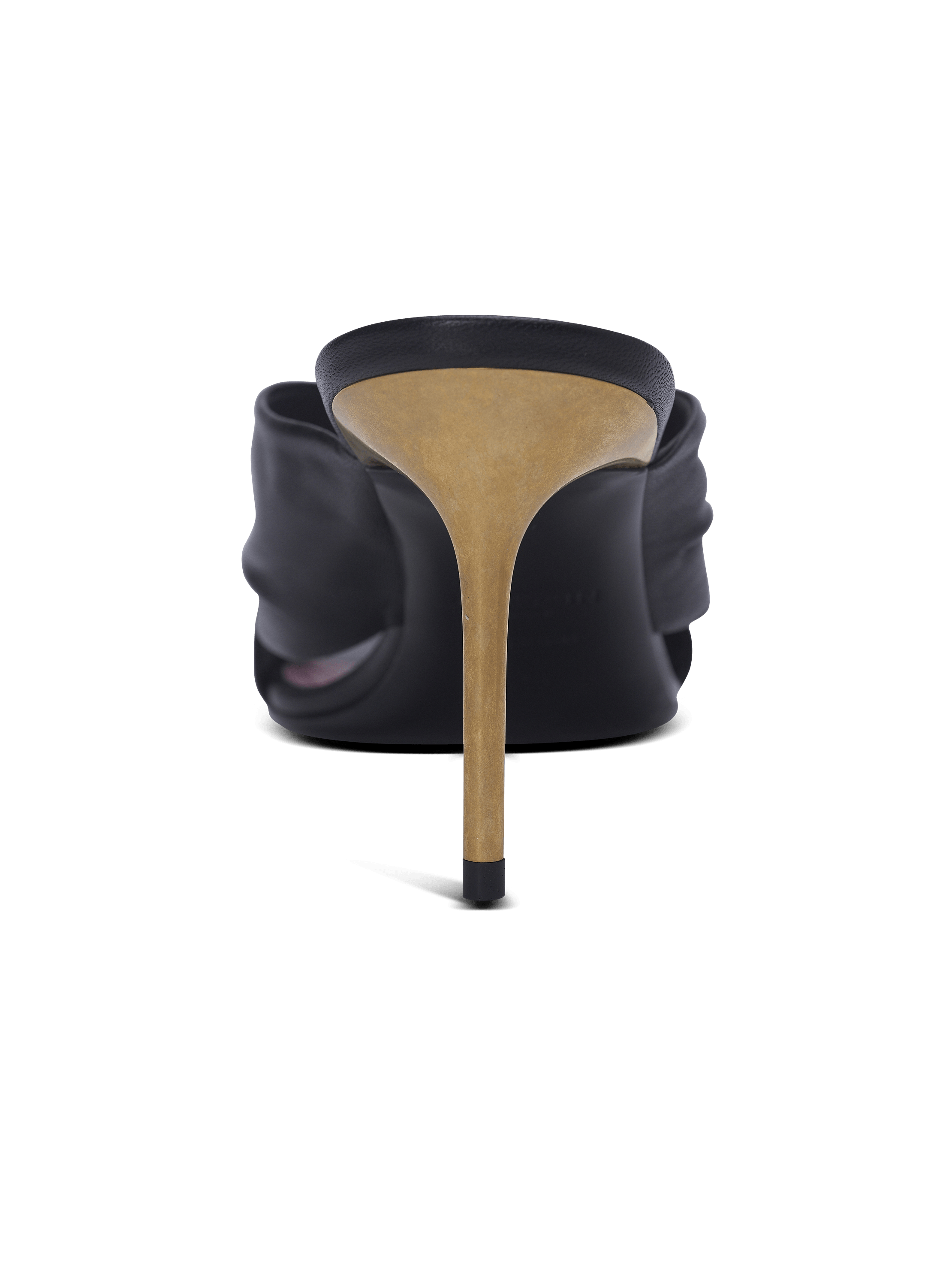 Mule safety pin-lambskin