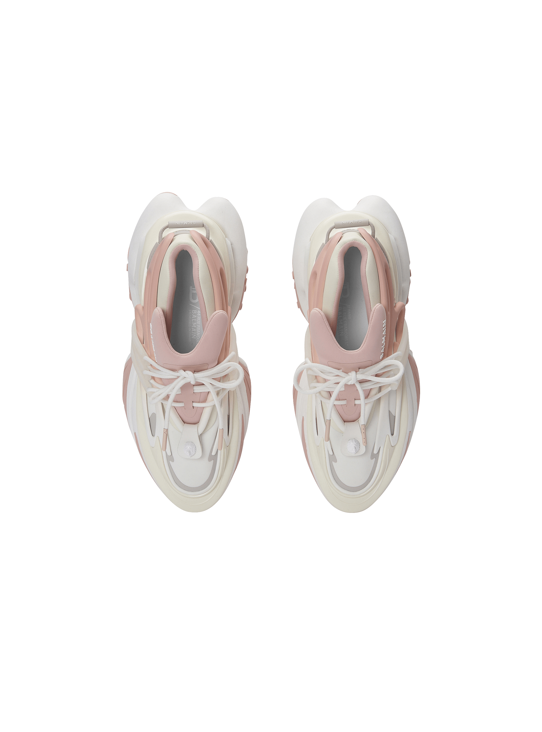 【関税＆送料込み】Balmain Unicorn Low Woman'S Trainers Unicorn Low trainers in neoprene and calfskin - Women | BALMAIN