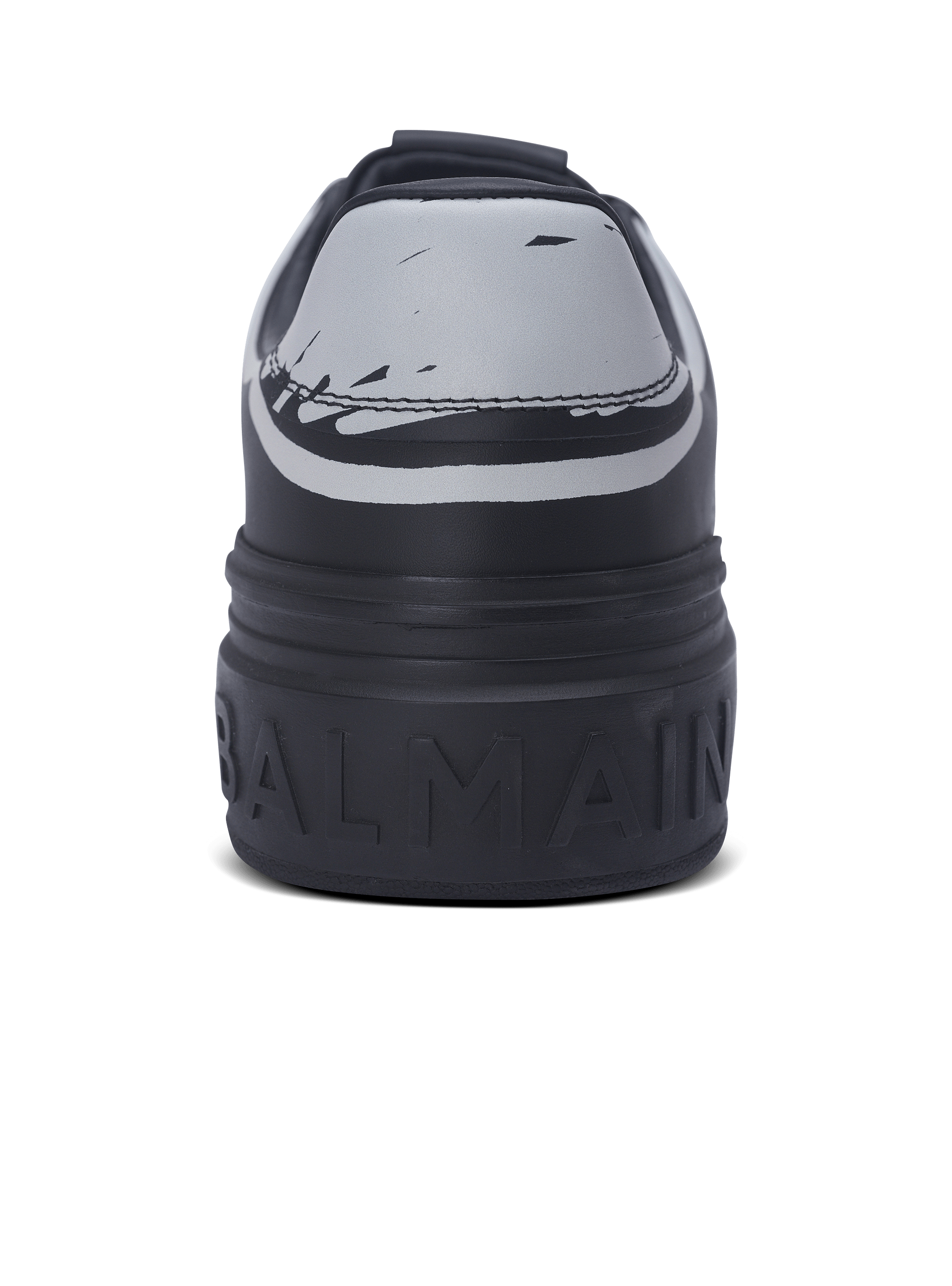 B-Court printed calfskin trainers