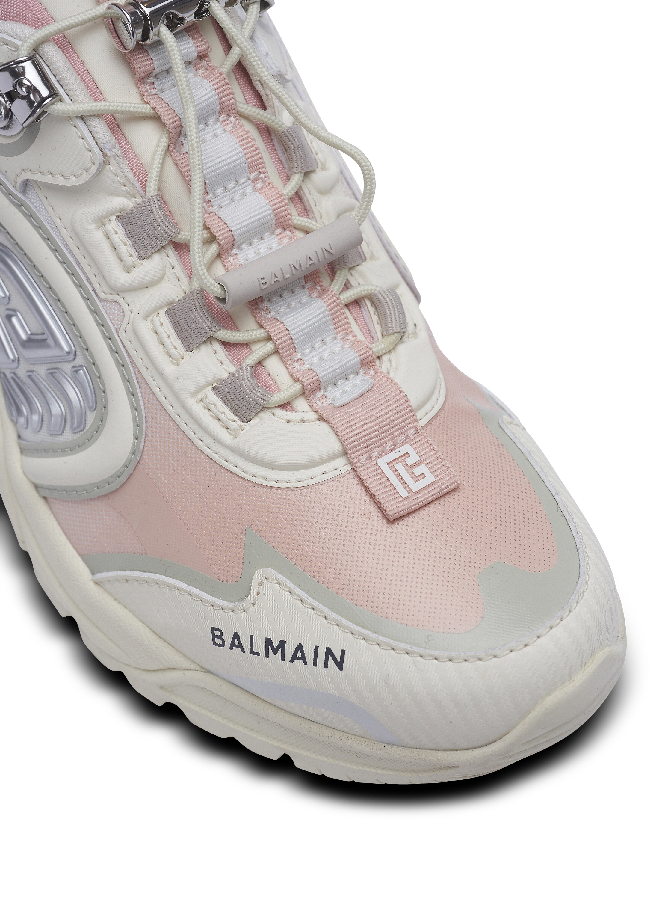スニーカー BALMAIN Cosmic Dust Sneakers - Balmain - Leather - Neutral Cosmic Dust | BALMAIN