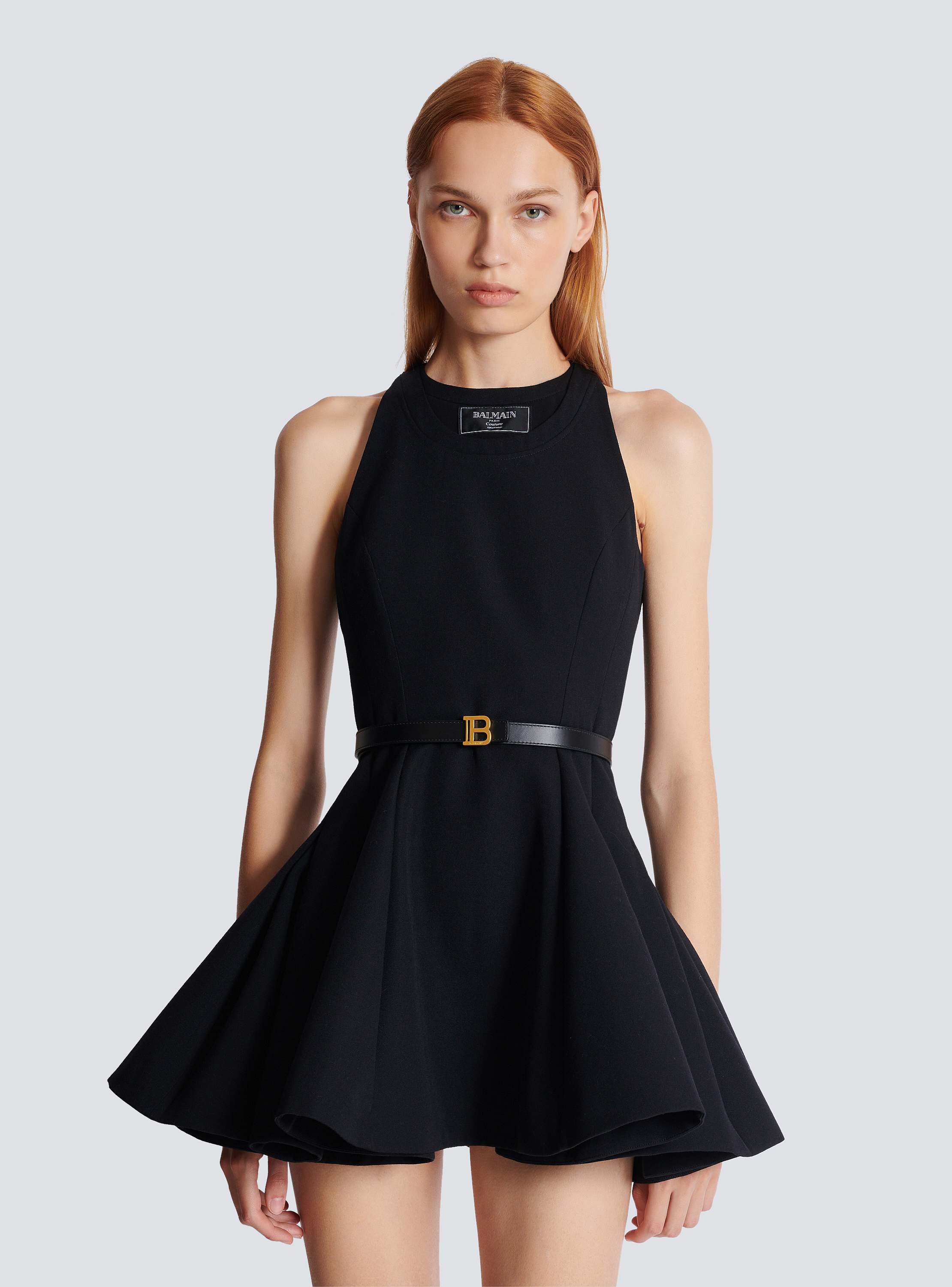 【送料&関税込】Balmain Thin B-belt Thin calfskin B-Belt - Women | BALMAIN