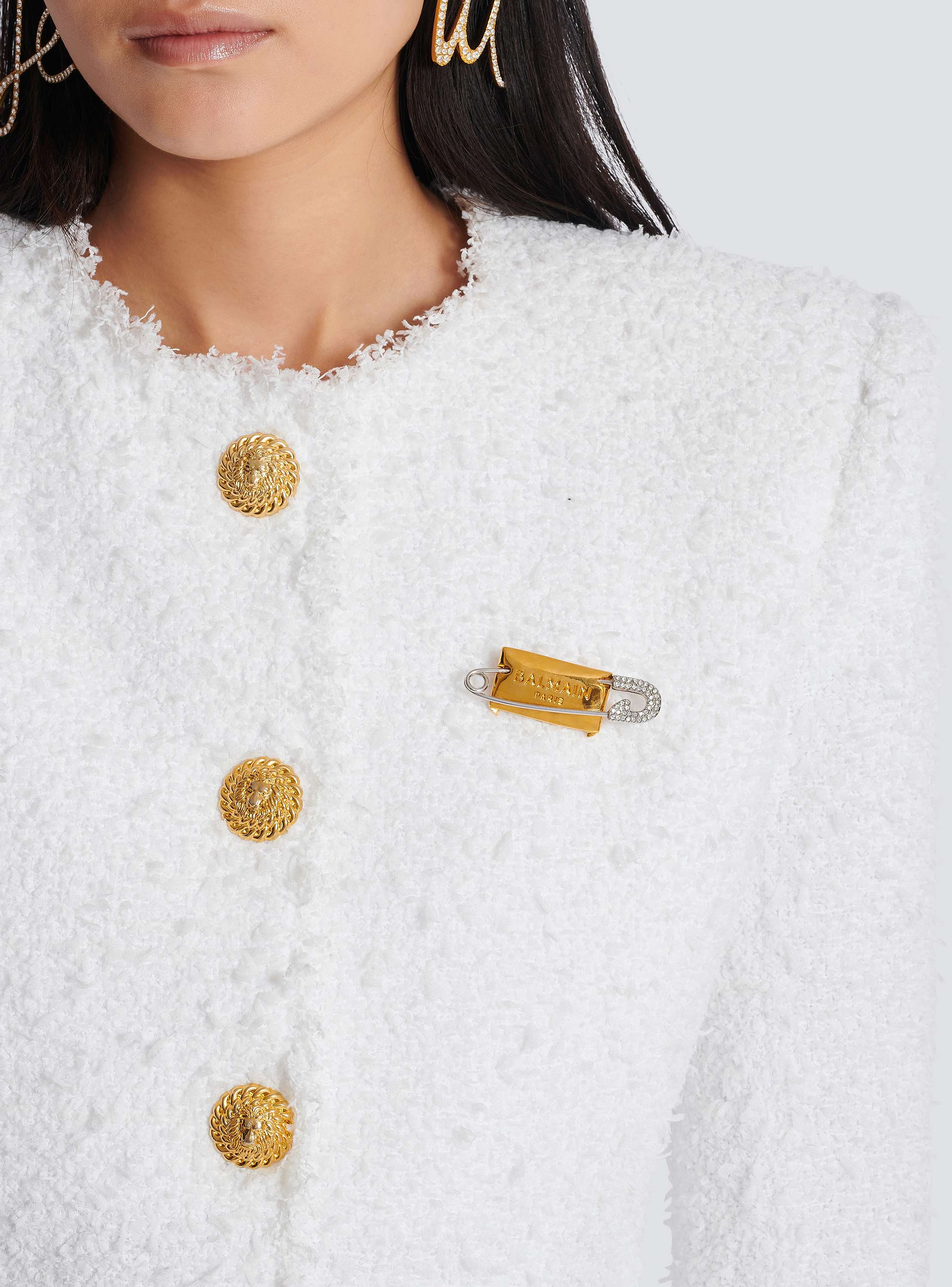 BALMAIN    PARIS ブローチ セーフティピン ブローチ - Women | BALMAIN