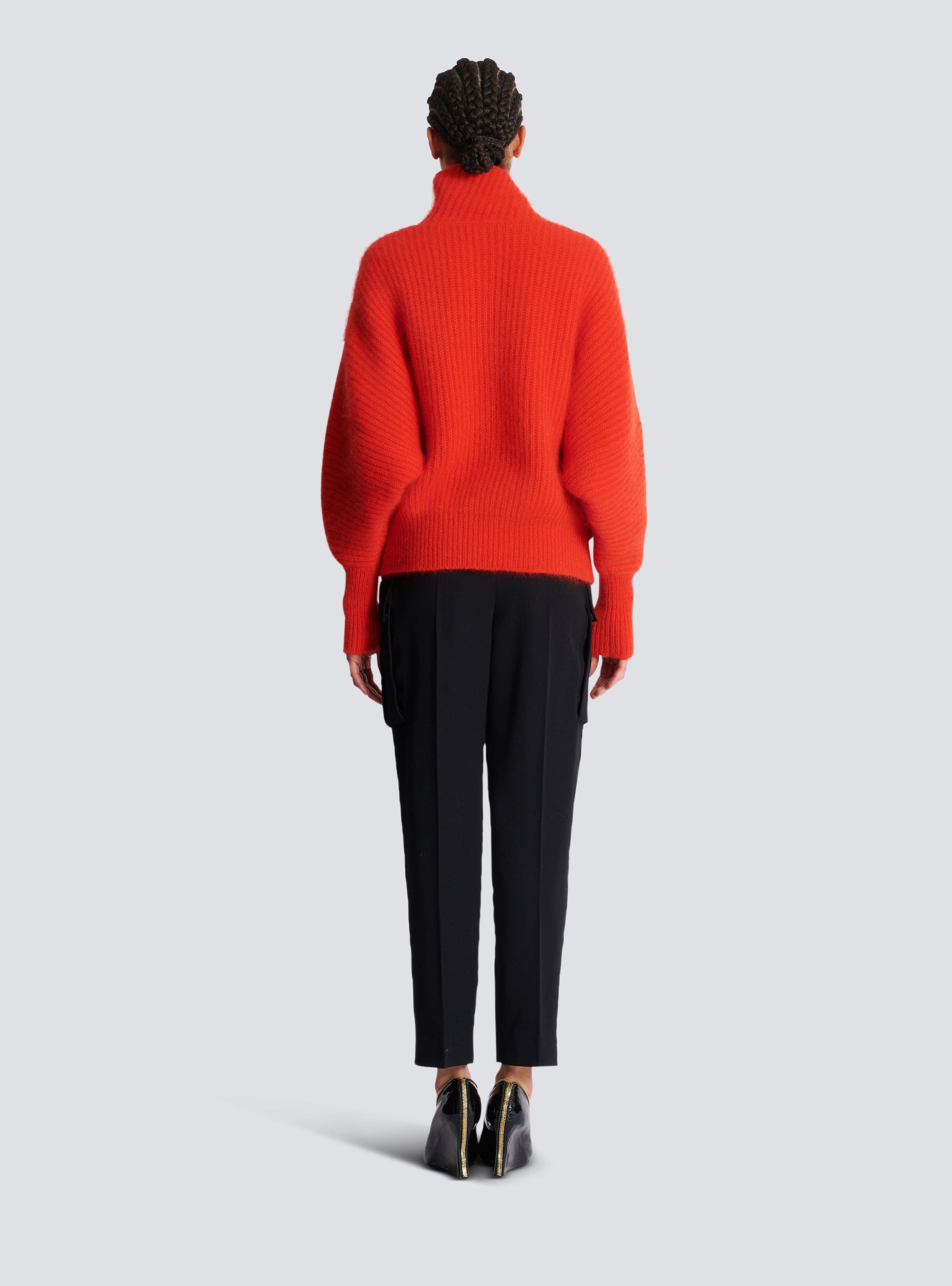 定価81,400円 MOHAIR DAMEGE L BUTTONKNIT LAME MOHAIR knit – TAAKK
