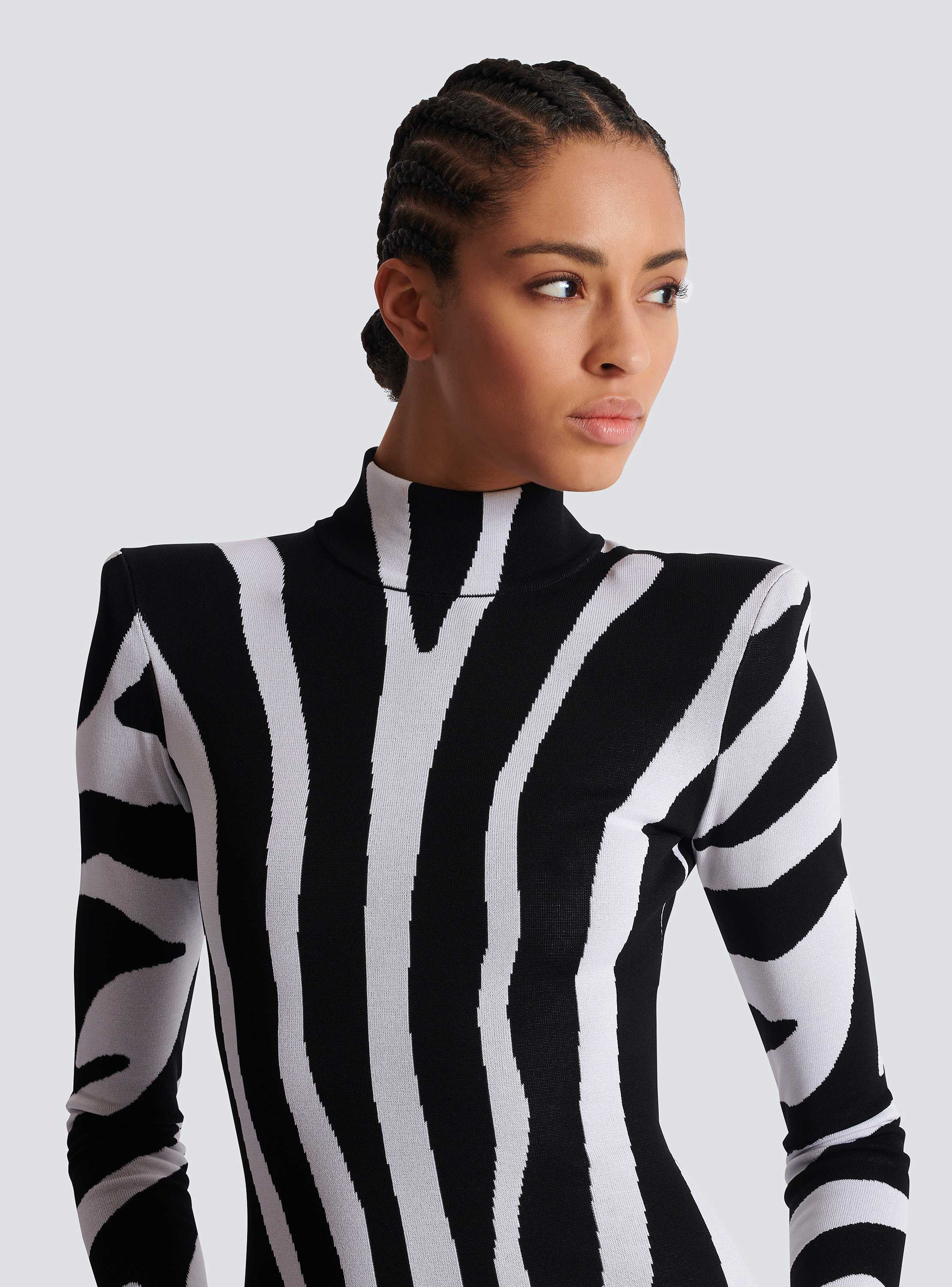 【XL】BALMAIN 2way ラムレザーコート フォックスファー 黒 gioana_13.jpg