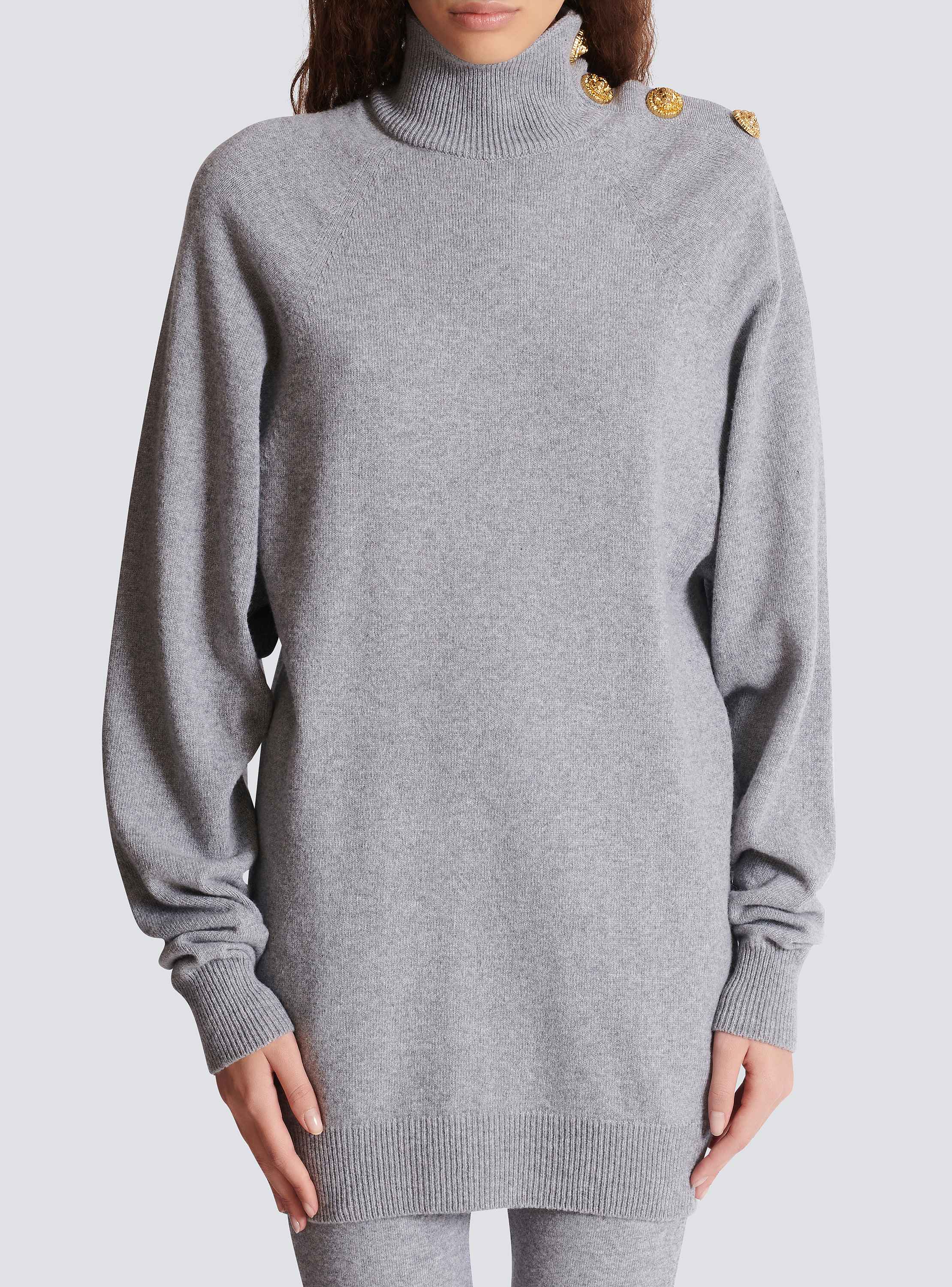 Short cashmere jumper dress 