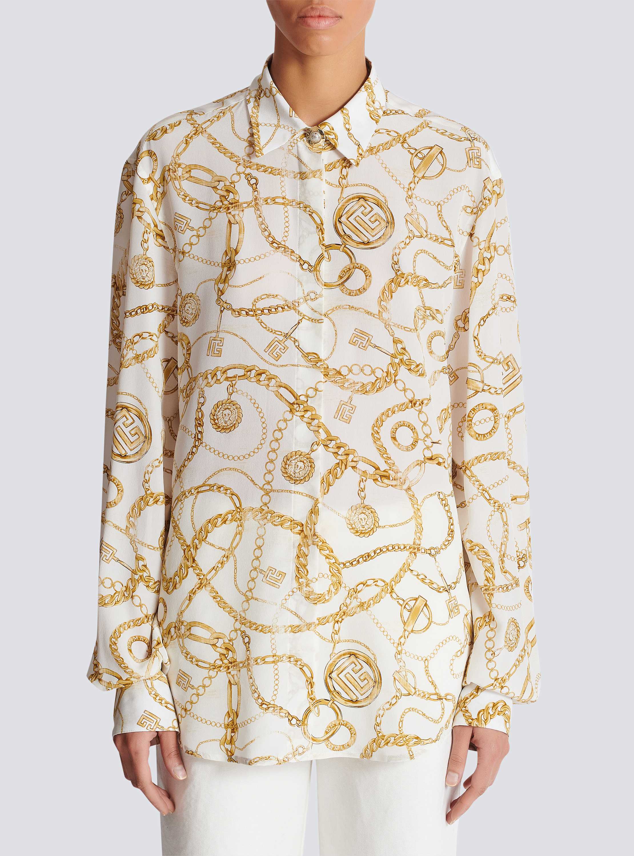 BALMAIN ロコハッチトロストリンクフティ CH1JT047JB53 0PA PB Labyrinth knit leggings beige beige - Women | BALMAIN