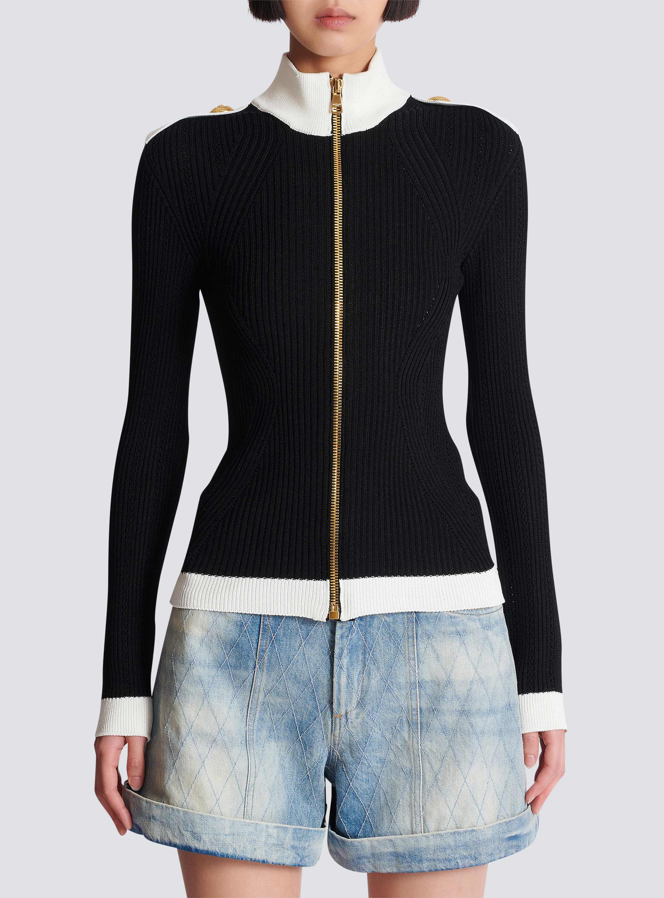 ビタミンc　DESTROYED CARDIGAN black CDG3_1000000387664_0789_739ef4