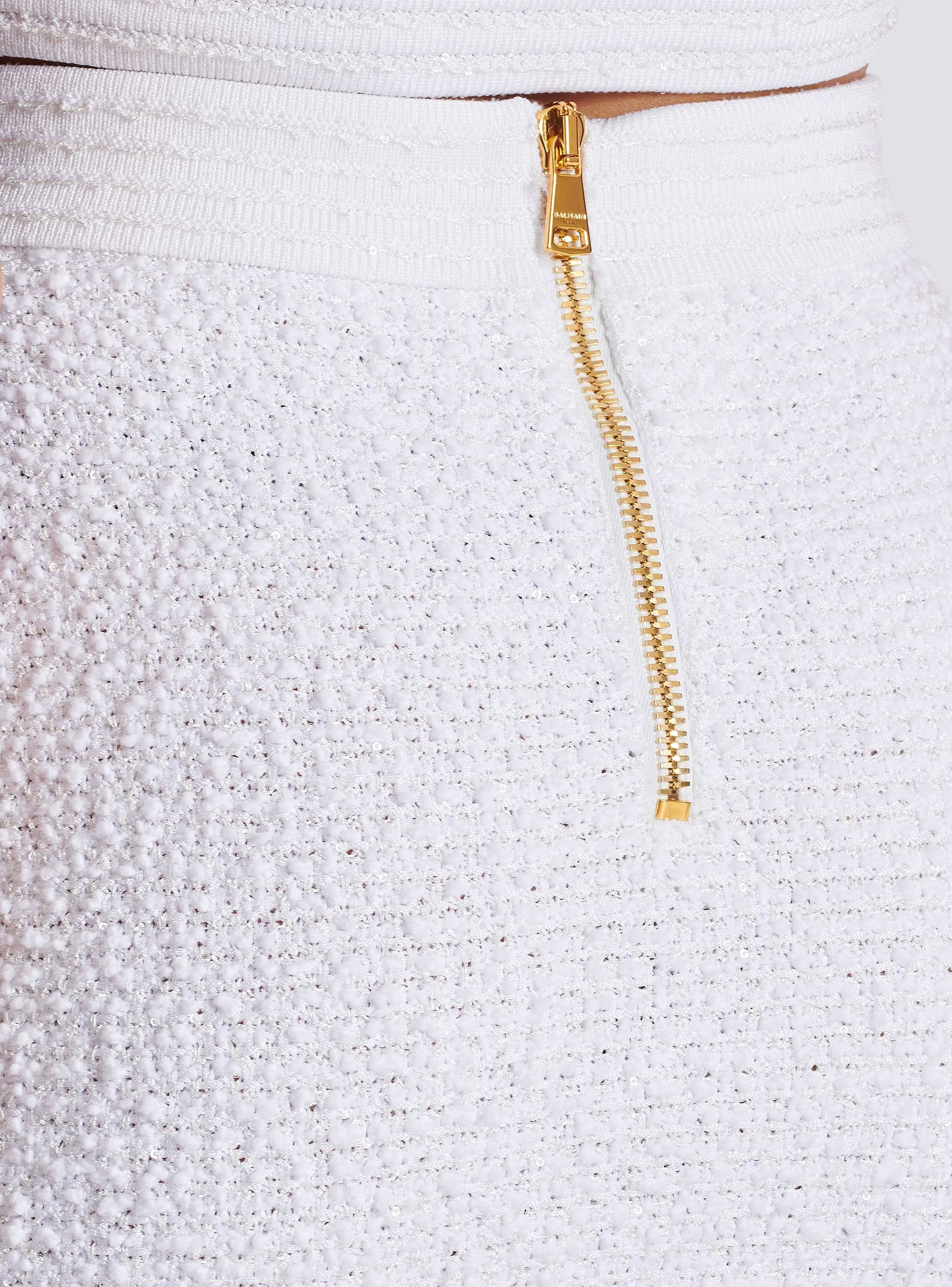 2 Pkts Light Tweed Short Skirt