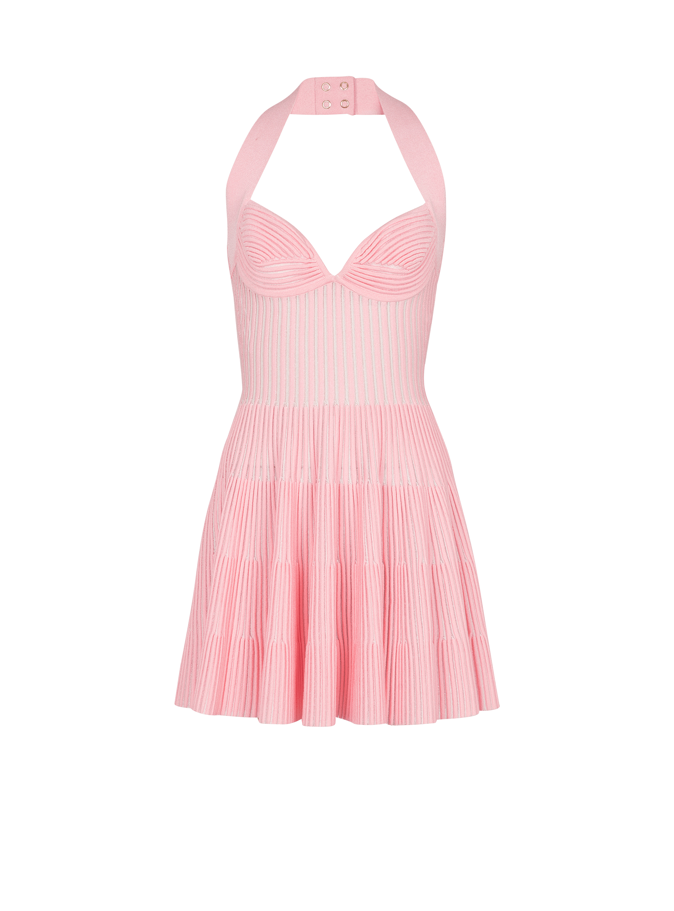 pink balmain dress PIERRE Rare Vintage Flamenco Style Strapless Hi Lo Party XS 2 Balmains design DNA is so strong Taylor Swift wears $3.5K Balmain