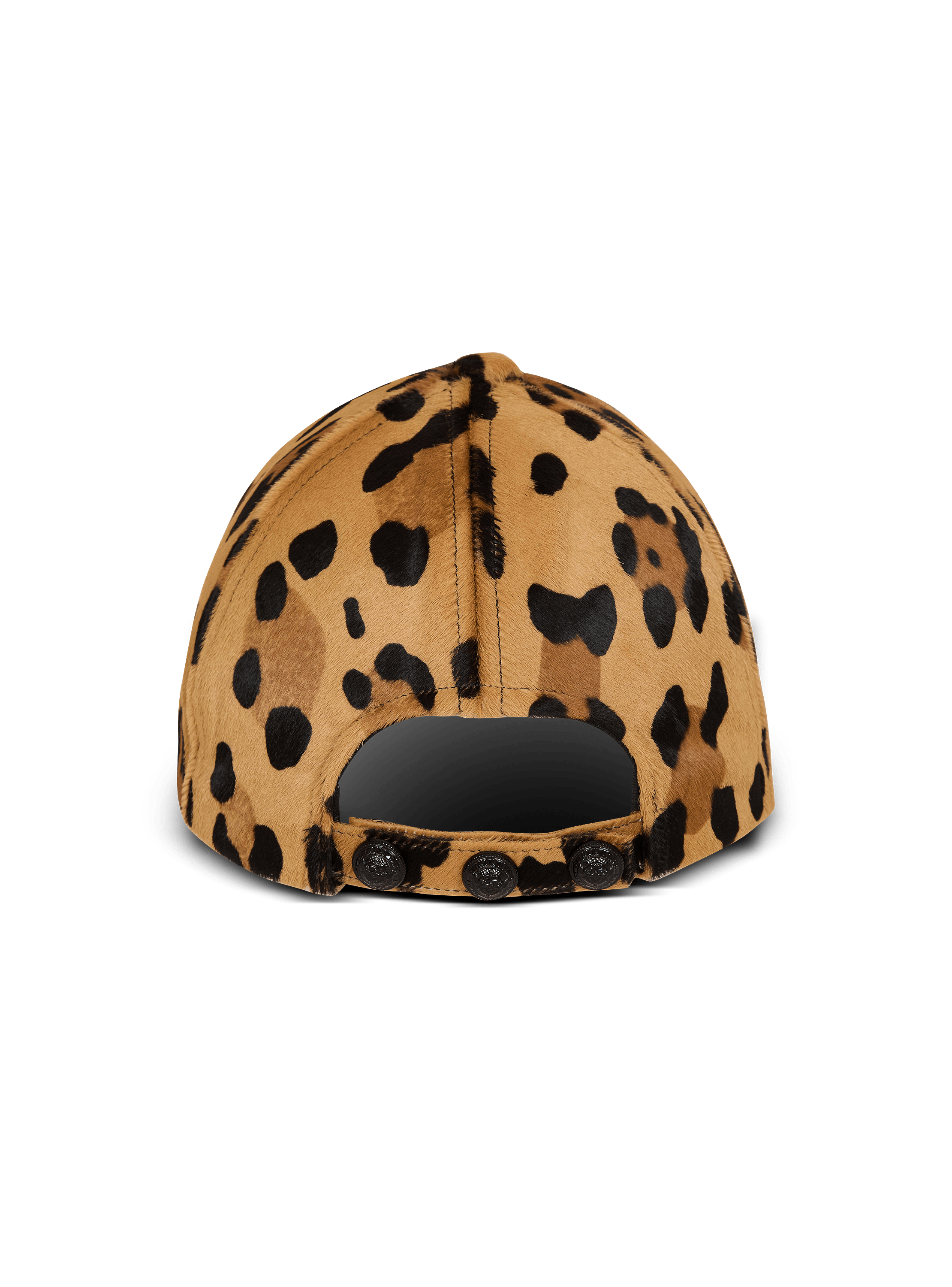 キャップ　BALMAIN Balmain Logo Embellished Tweed Cap (Black) – CNCPTS
