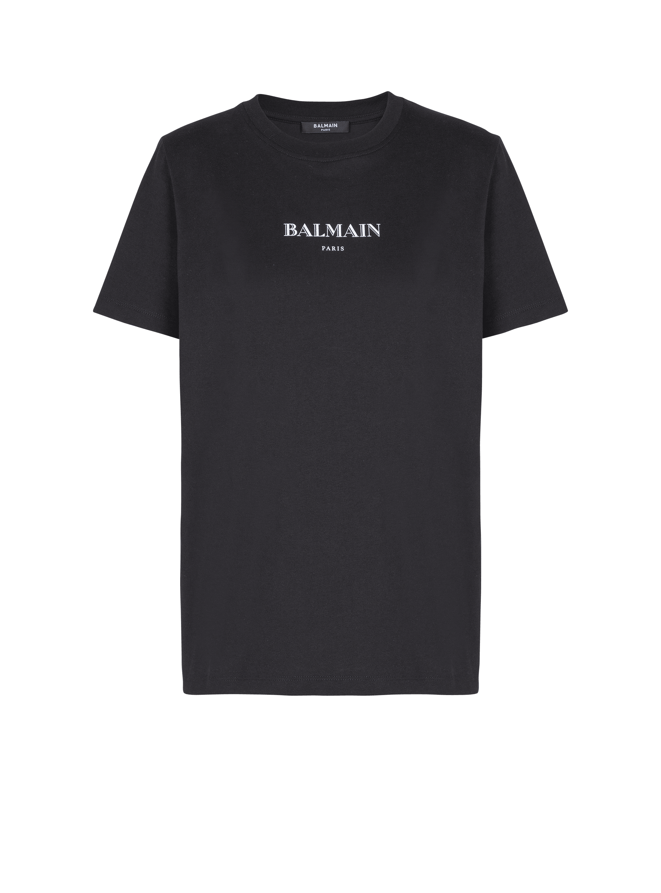 T-shirt with Balmain print