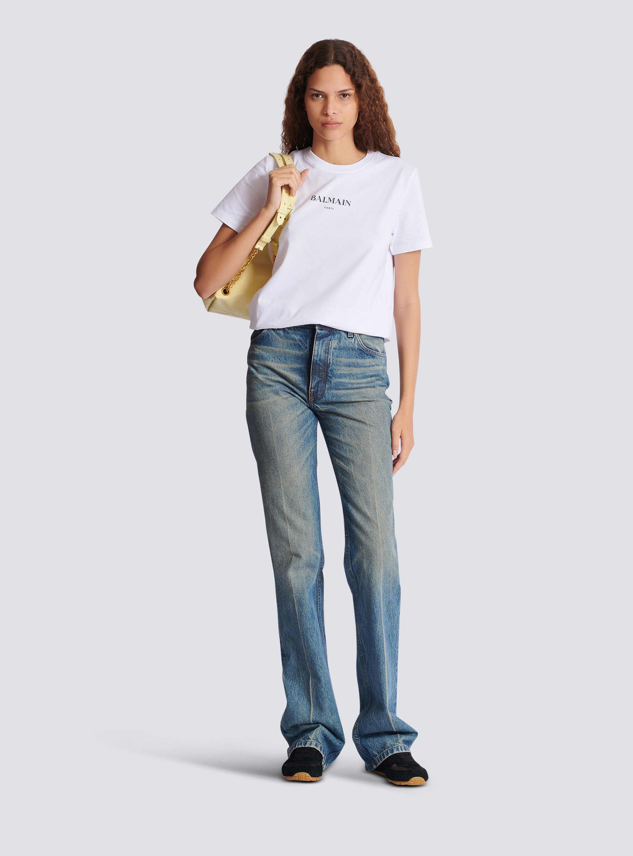 T-shirt with Balmain print - Women | BALMAIN