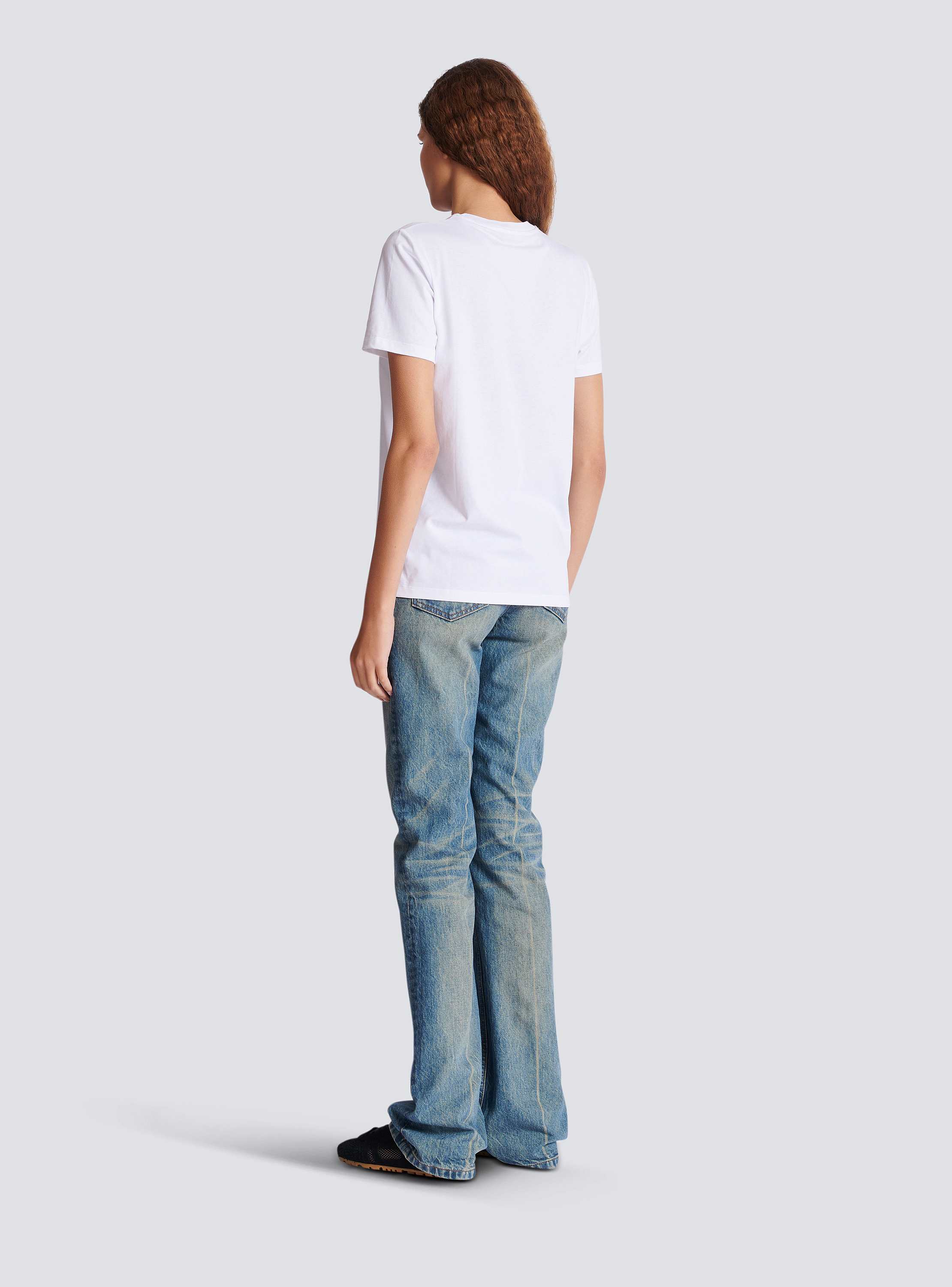 T-shirt with Balmain print - Women | BALMAIN