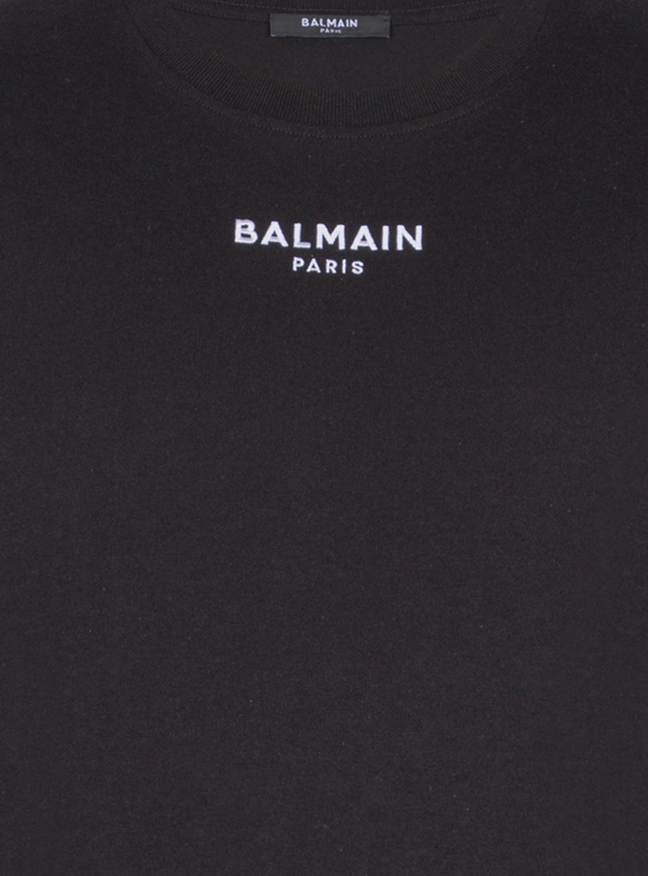 Embroidered Balmain Paris T-shirt