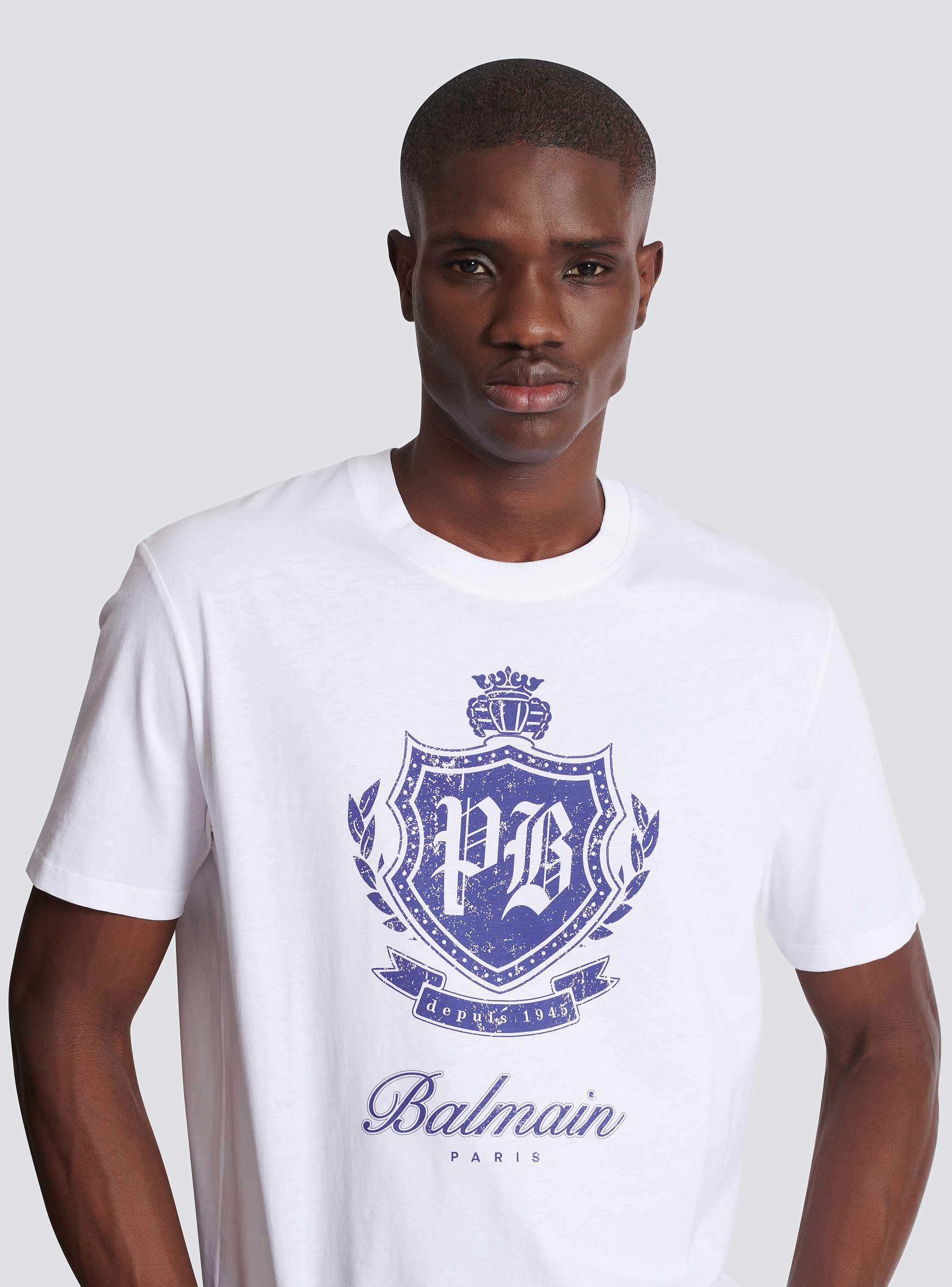 Short-sleeved T-shirt with College Emblem print